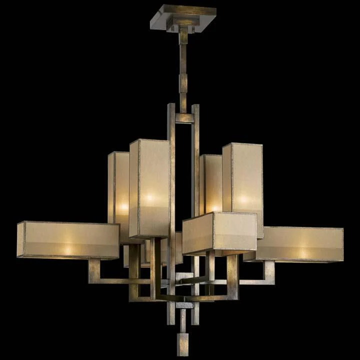 Fine Art Lamps Perspectives 42 Inch 8 Light Chandelier Cp99110 - Image 2