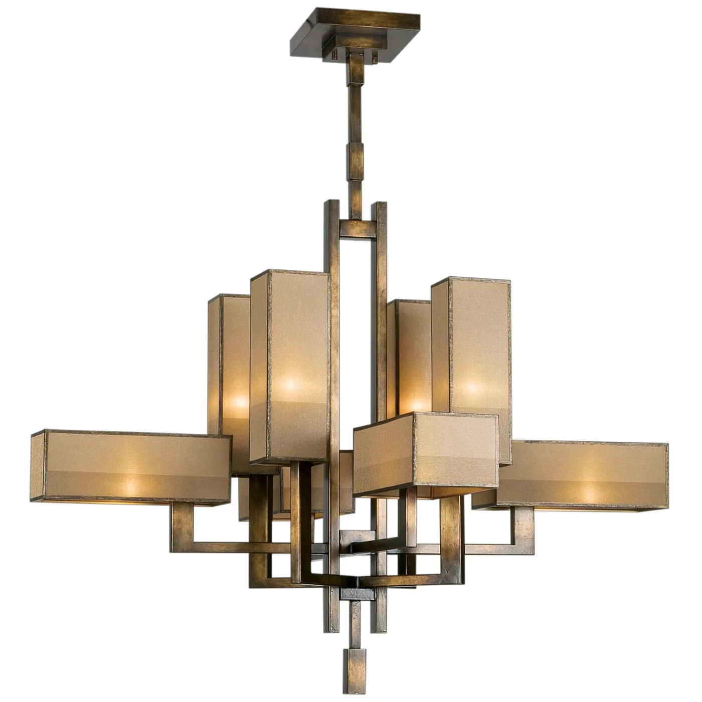 Fine Art Lamps Perspectives 42 Inch 8 Light Chandelier Cp99110 - Image 3