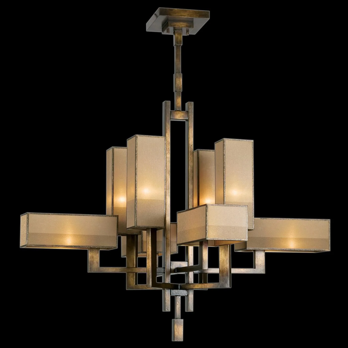 Fine Art Lamps Perspectives 42 Inch 8 Light Chandelier Cp99110 - Image 1
