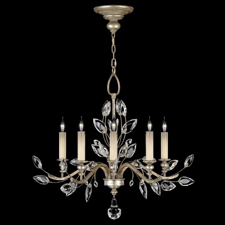 Fine Art Lamps Crystal Laurel 32 Inch 5 Light Chandelier Cp99738 - Image 1