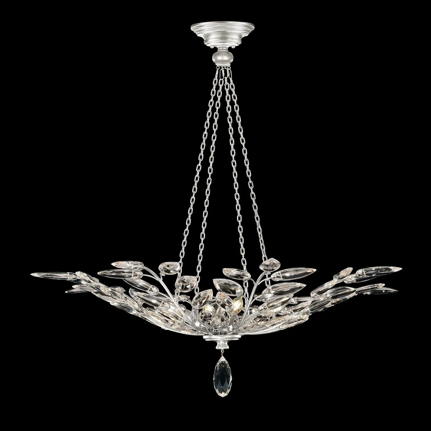 Fine Art Lamps Crystal Laurel 35 Inch Large Pendant Cp446770 - Image 2