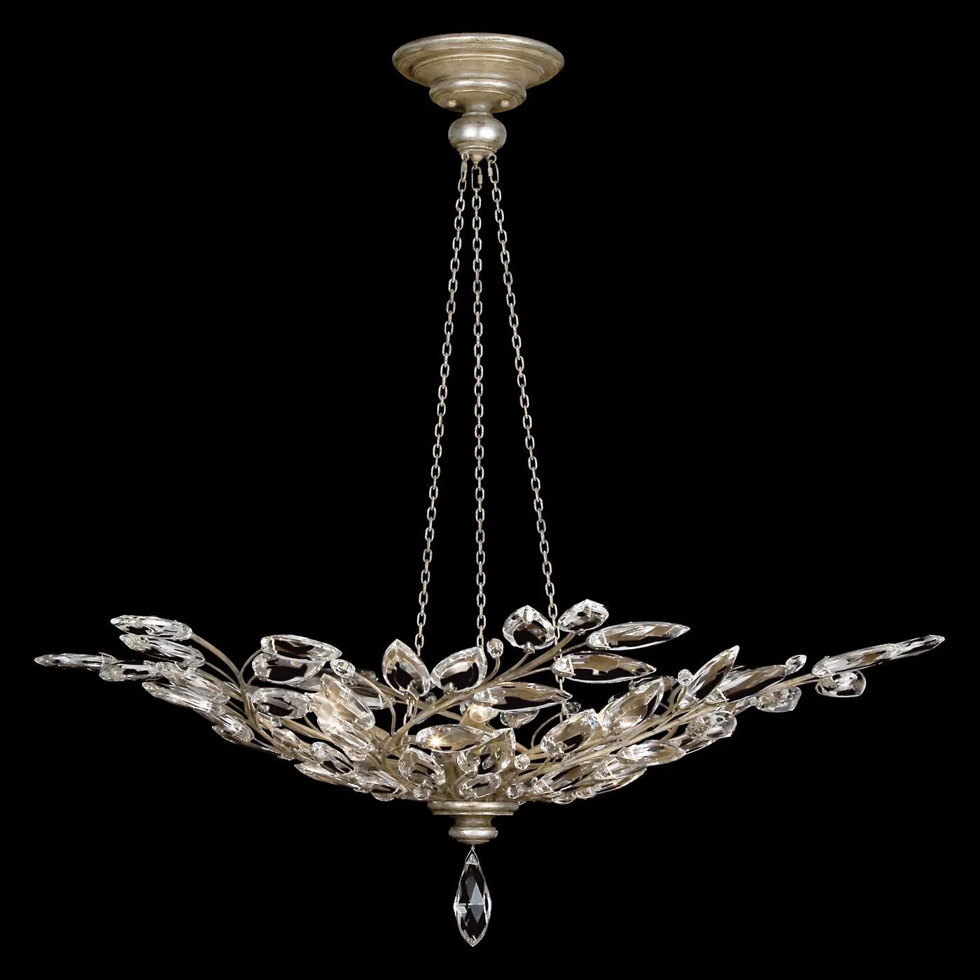 Fine Art Lamps Crystal Laurel 47 Inch Large Pendant Cp99773 - Image 2