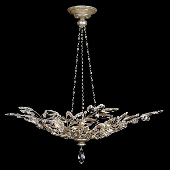 Fine Art Lamps Crystal Laurel 47 Inch Large Pendant Cp99773 - Image 1