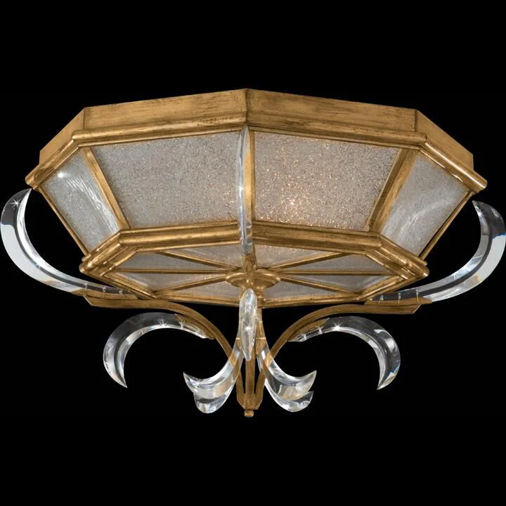 Fine Art Lamps Beveled Arcs 26 Inch 2 Light Flush Mount Cp100523 - Image 1
