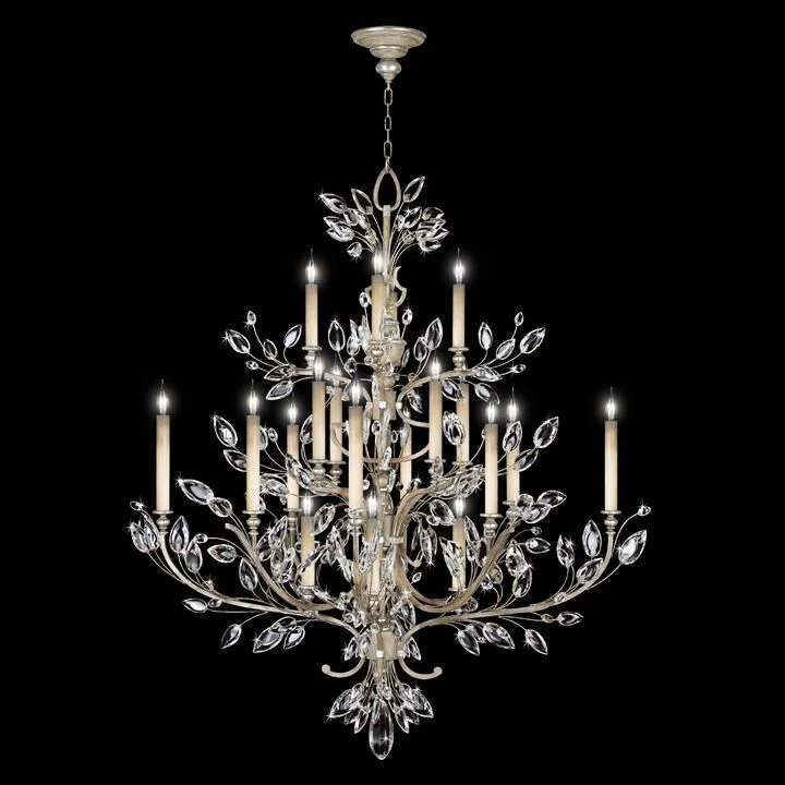 Fine Art Lamps Crystal Laurel 57 Inch 20 Light Chandelier Cp100758 - Image 1