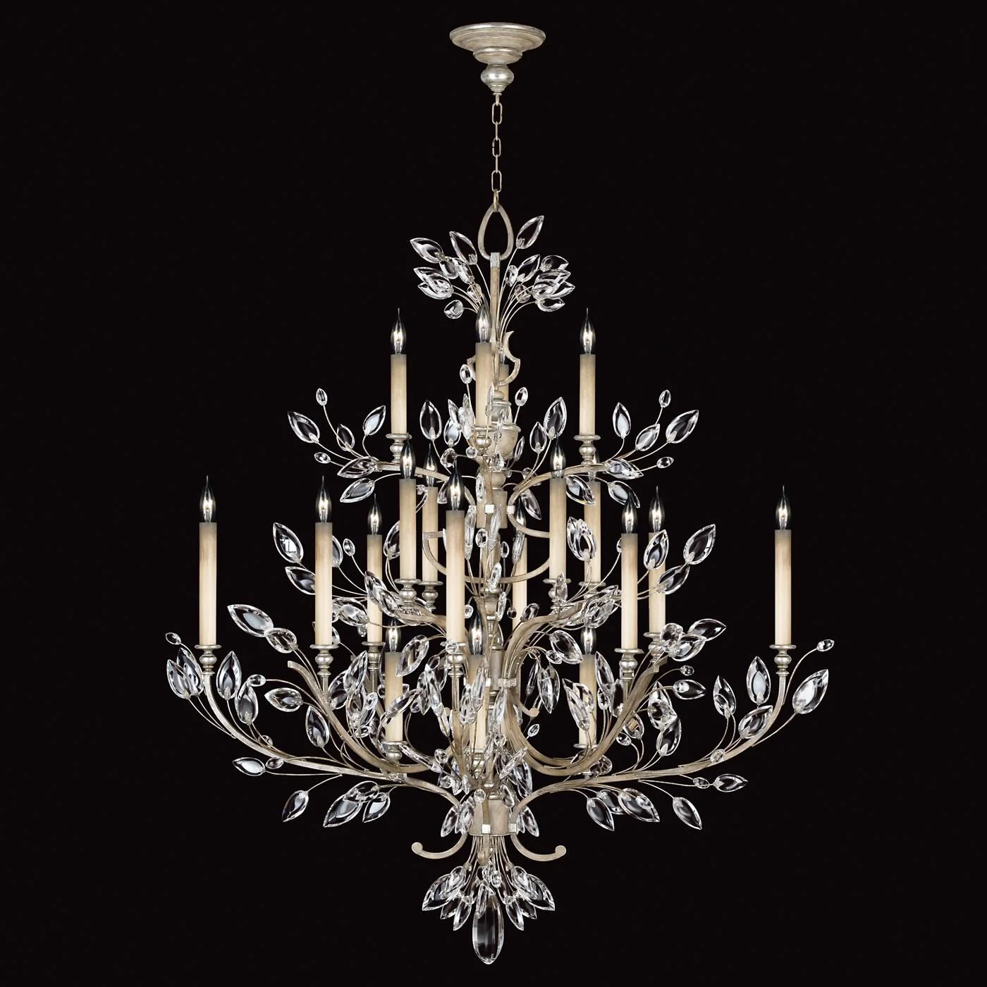 Fine Art Lamps Crystal Laurel 57 Inch 20 Light Chandelier Cp100758 - Image 2