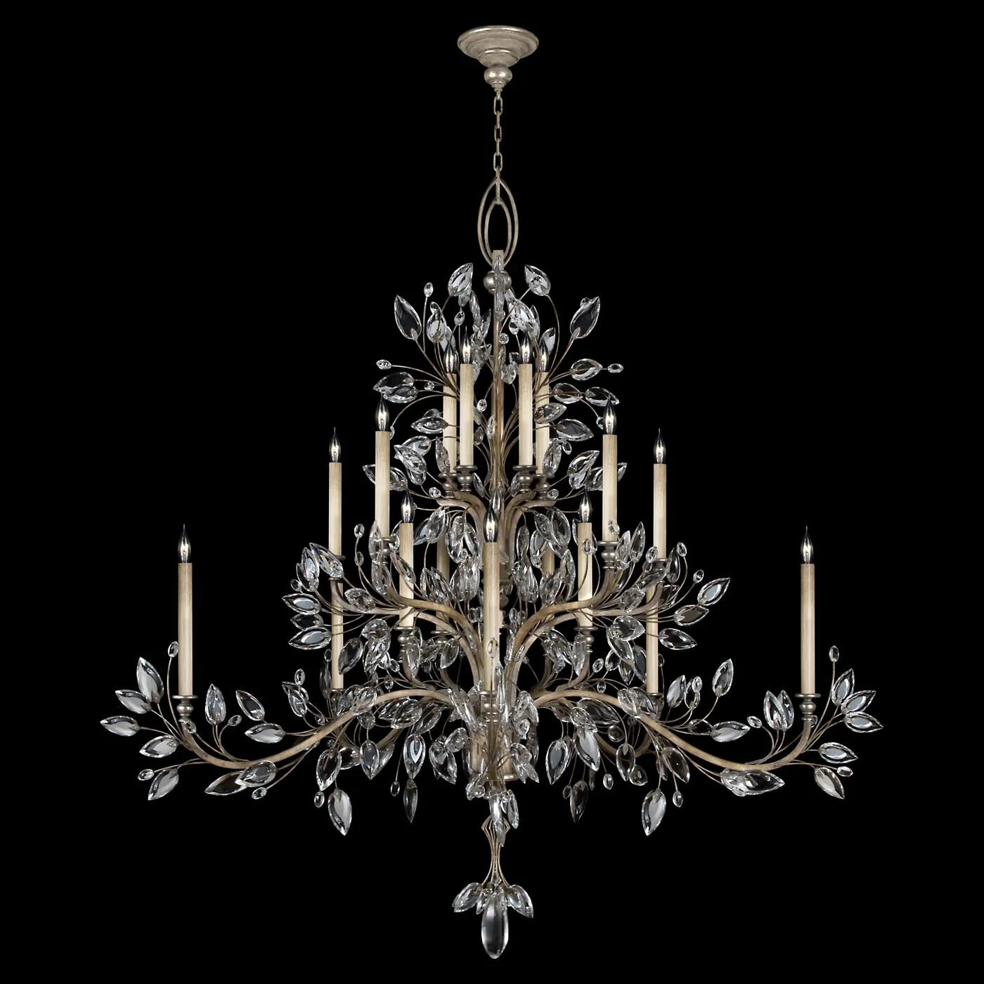 Fine Art Lamps Crystal Laurel 75 Inch 20 Light Chandelier Cp100761 - Image 2