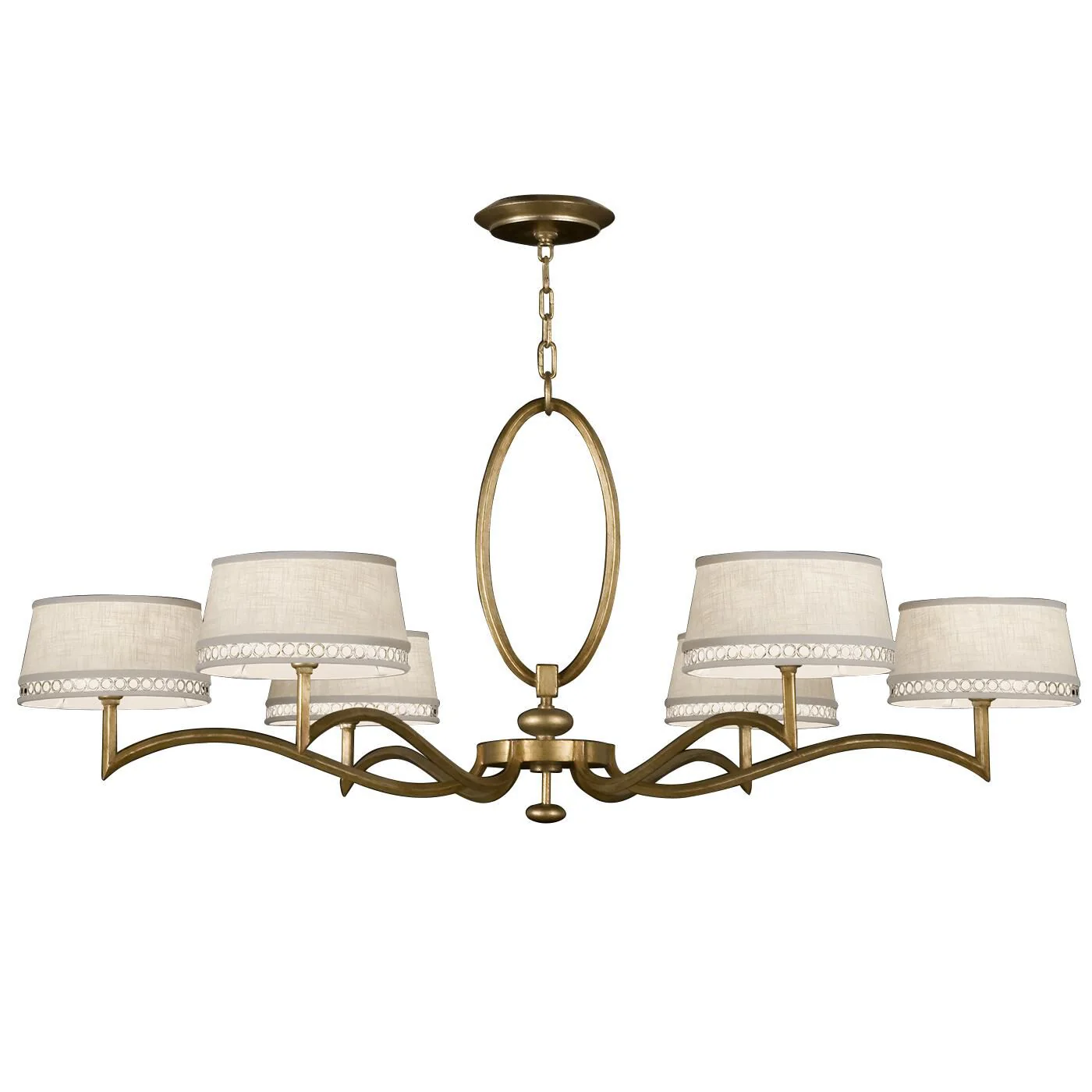 Fine Art Lamps Allegretto 51 Inch 6 Light Chandelier Cp97388 - Image 2