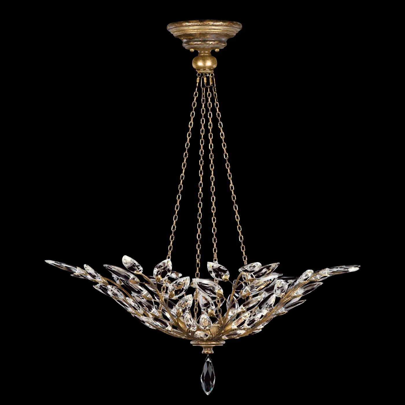 Fine Art Lamps Crystal Laurel 35 Inch Large Pendant Cp101018 - Image 2