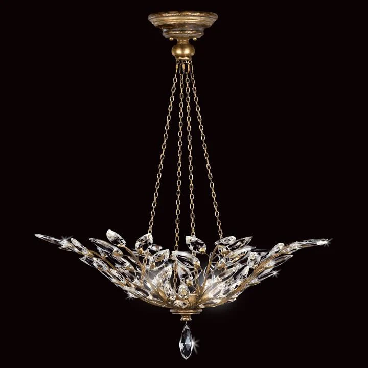 Fine Art Lamps Crystal Laurel 35 Inch Large Pendant Cp101018 - Image 1