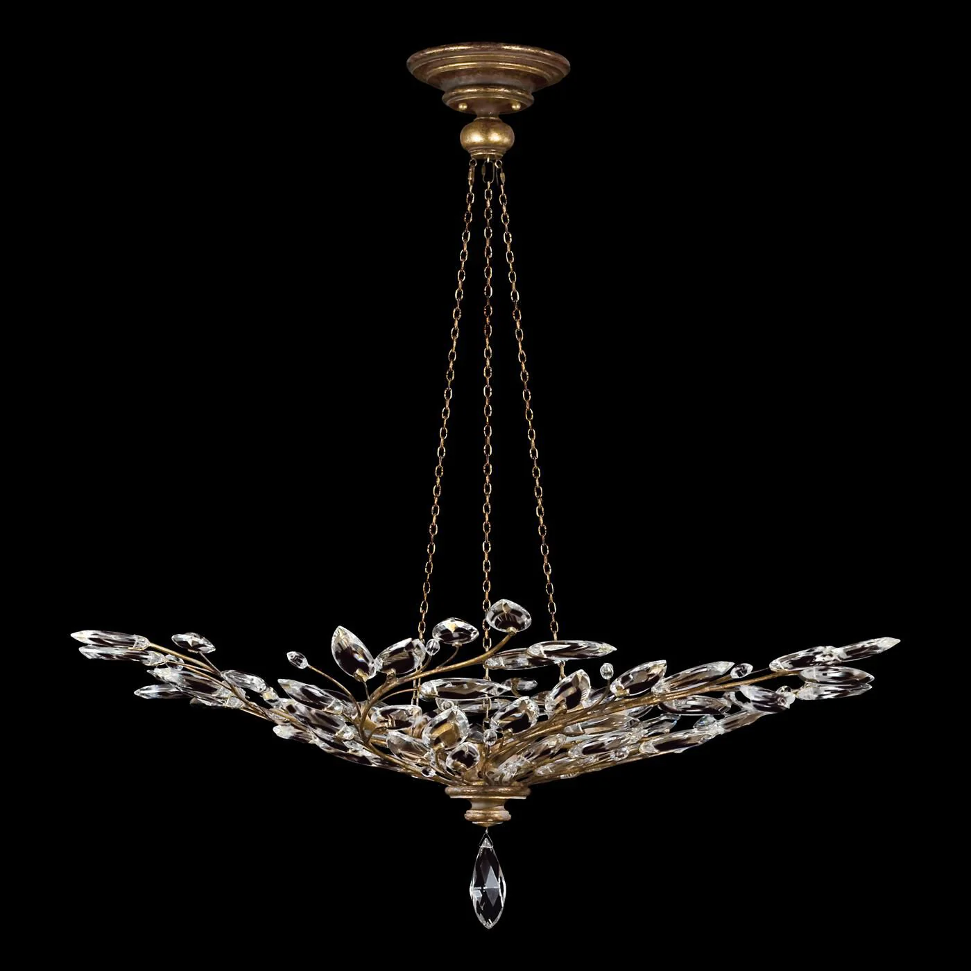 Fine Art Lamps Crystal Laurel 47 Inch Large Pendant Cp101022 - Image 2