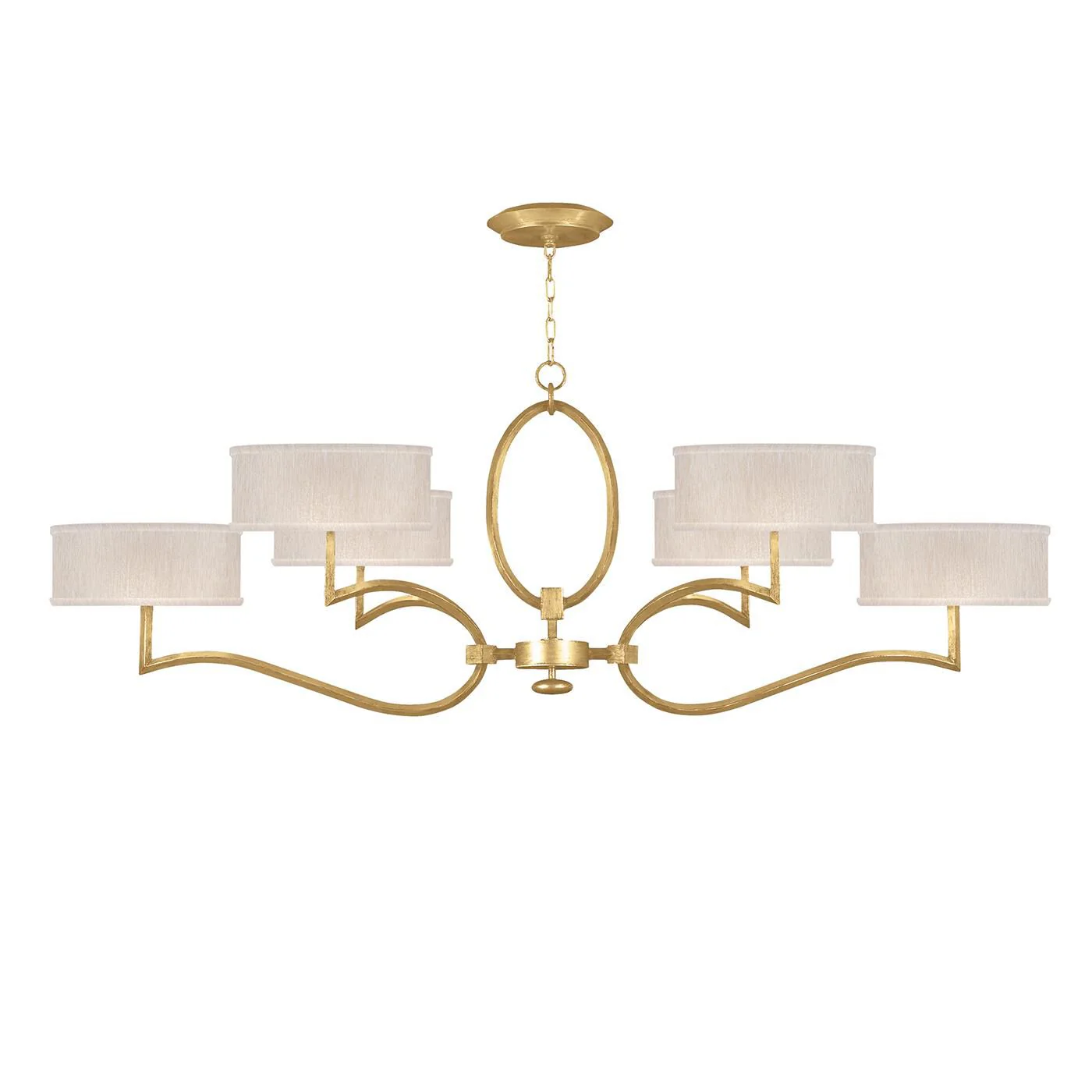 Fine Art Lamps Allegretto 63 Inch 6 Light Chandelier Cp446740 - Image 1