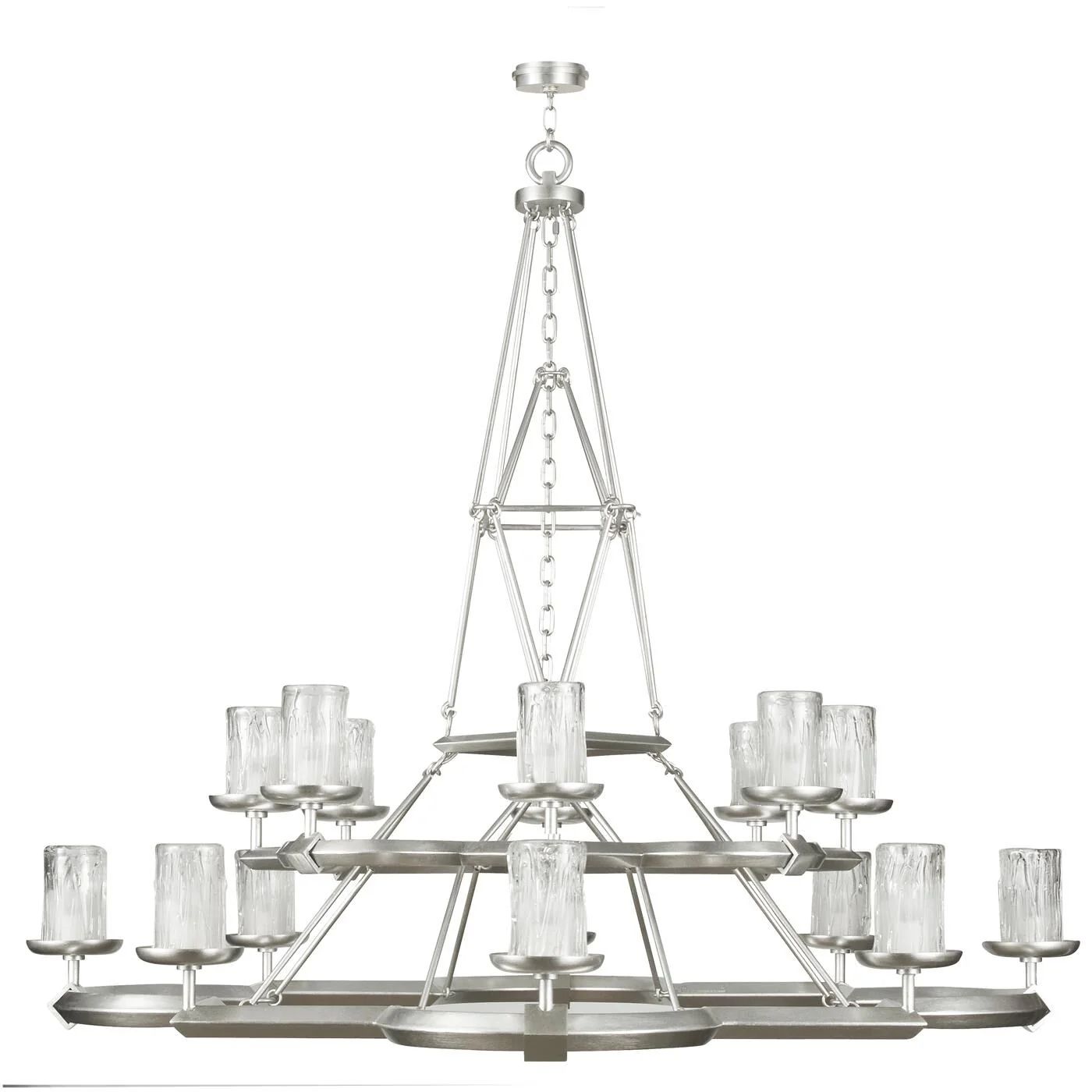 Fine Art Lamps Liaison 58 Inch 16 Light Chandelier Cp108580 - Image 2