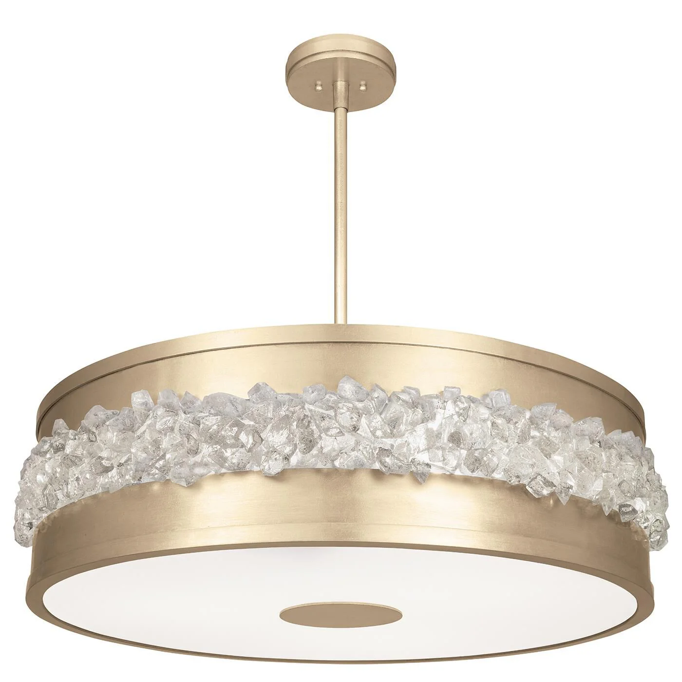 Fine Art Lamps Arctic Halo 32 Inch 3 Light Chandelier Cp109718 - Image 2