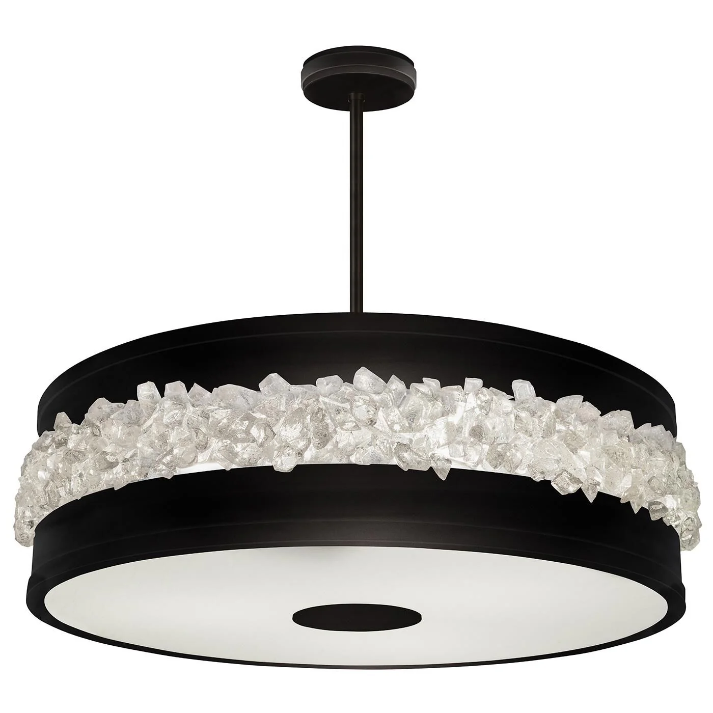 Fine Art Lamps Arctic Halo 32 Inch 3 Light Chandelier Cp109719 - Image 2