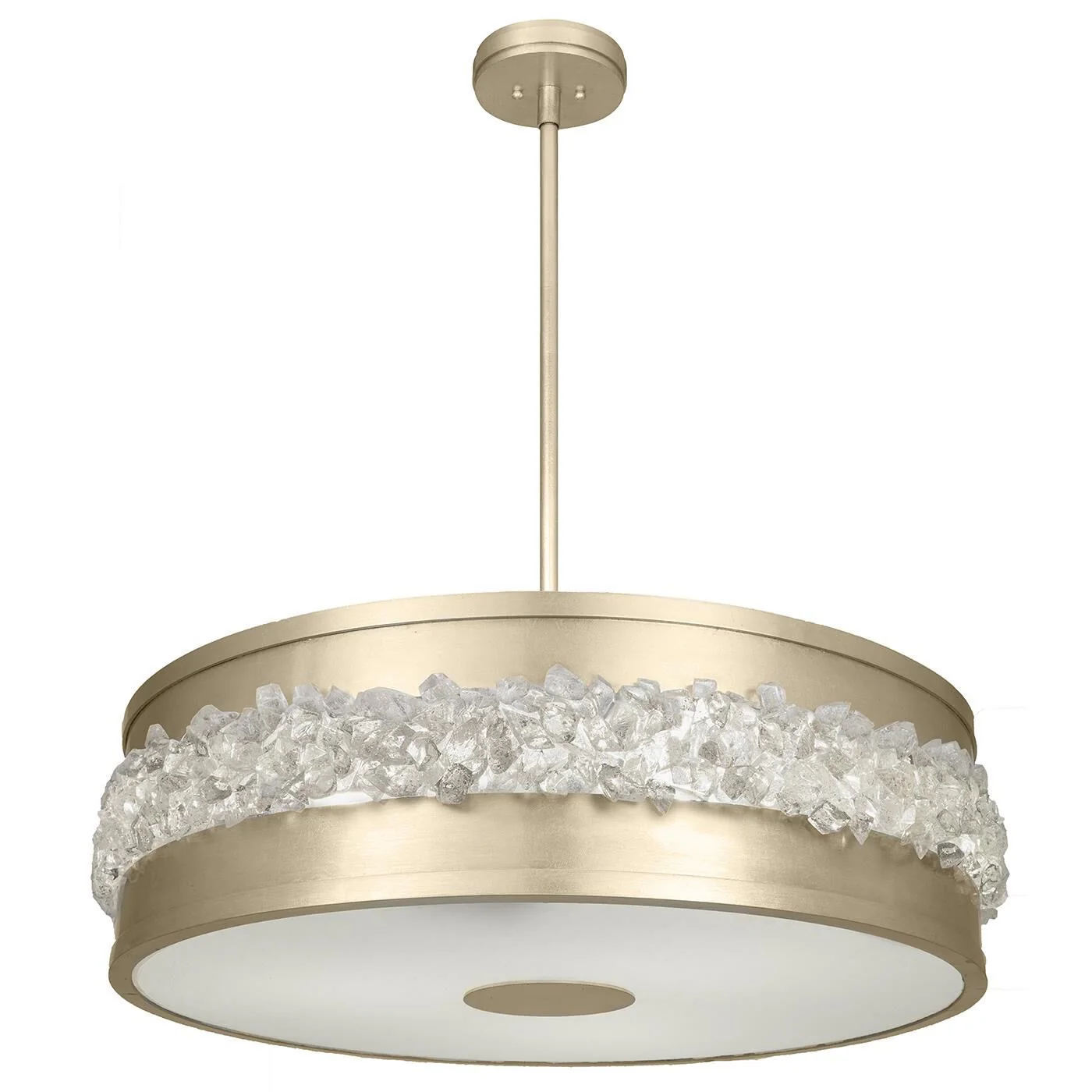 Fine Art Lamps Arctic Halo 32 Inch 3 Light Chandelier Cp109718 - Image 1