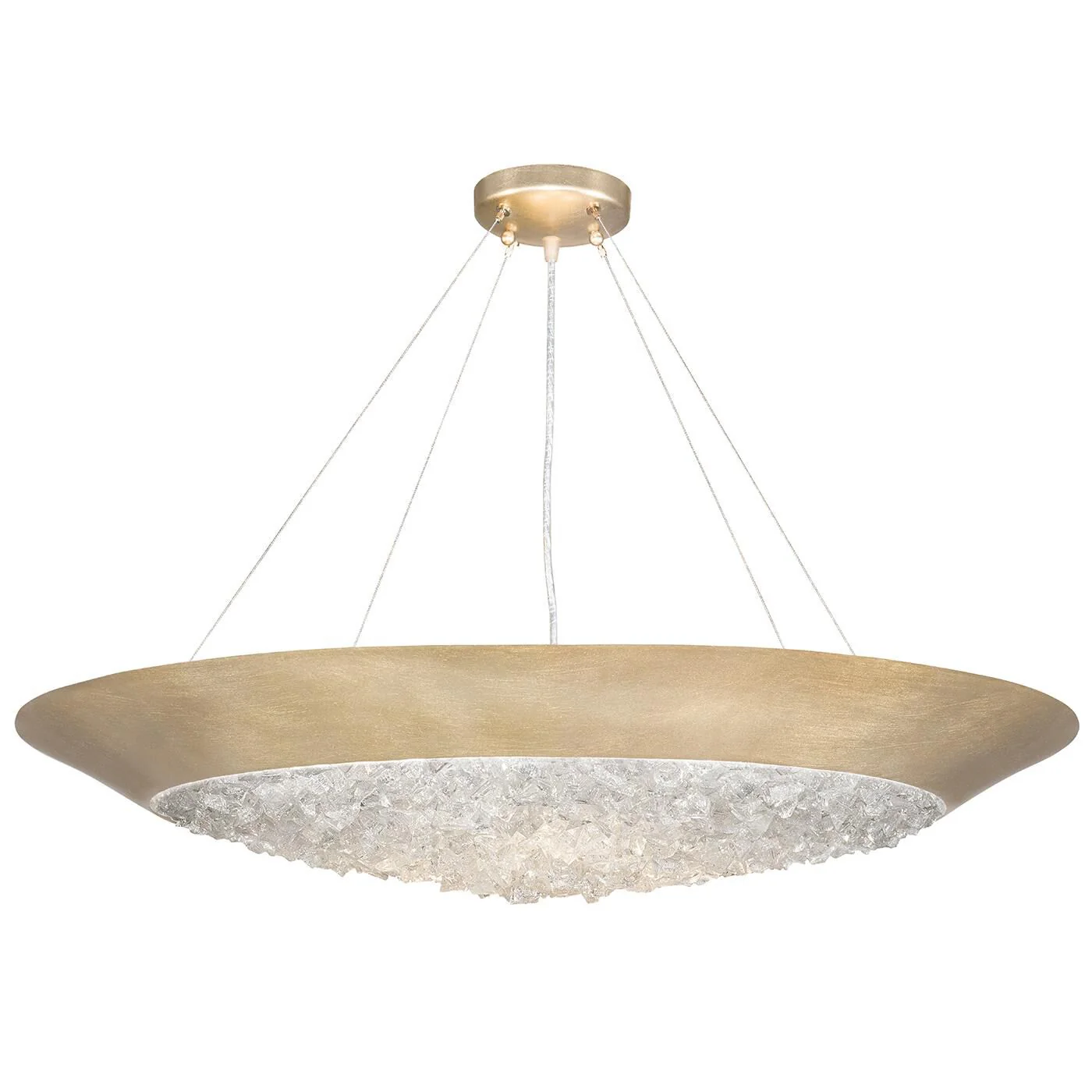 Fine Art Lamps Arctic Halo 32 Inch 3 Light Chandelier Cp109723 - Image 2