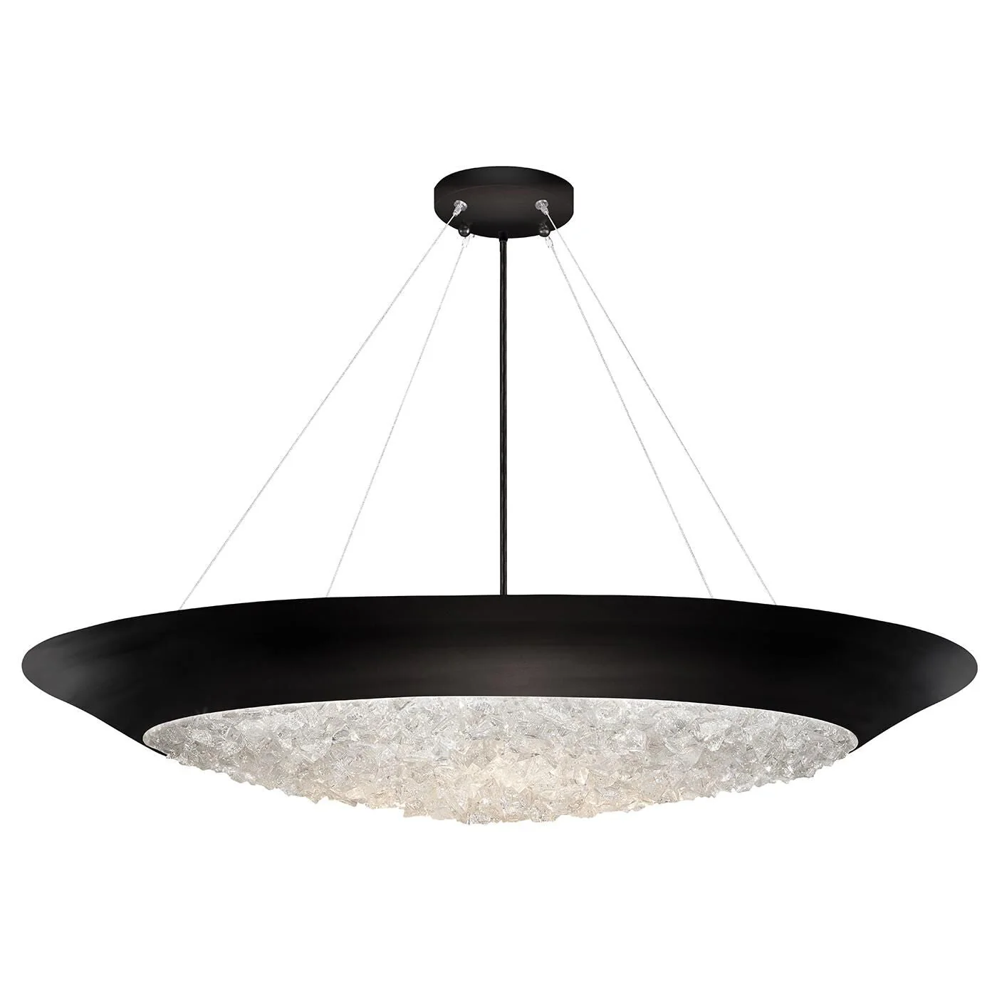 Fine Art Lamps Arctic Halo 32 Inch 3 Light Chandelier Cp109724 - Image 2