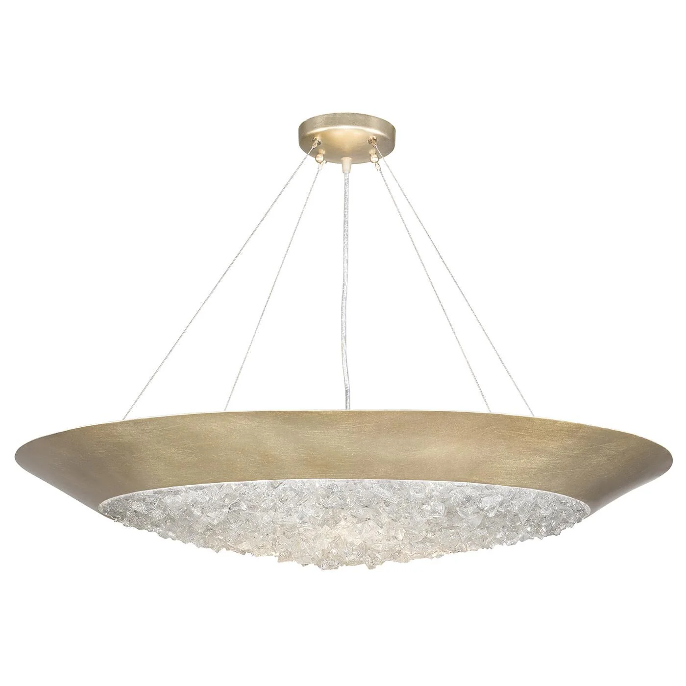 Fine Art Lamps Arctic Halo 32 Inch 3 Light Chandelier Cp109723 - Image 1