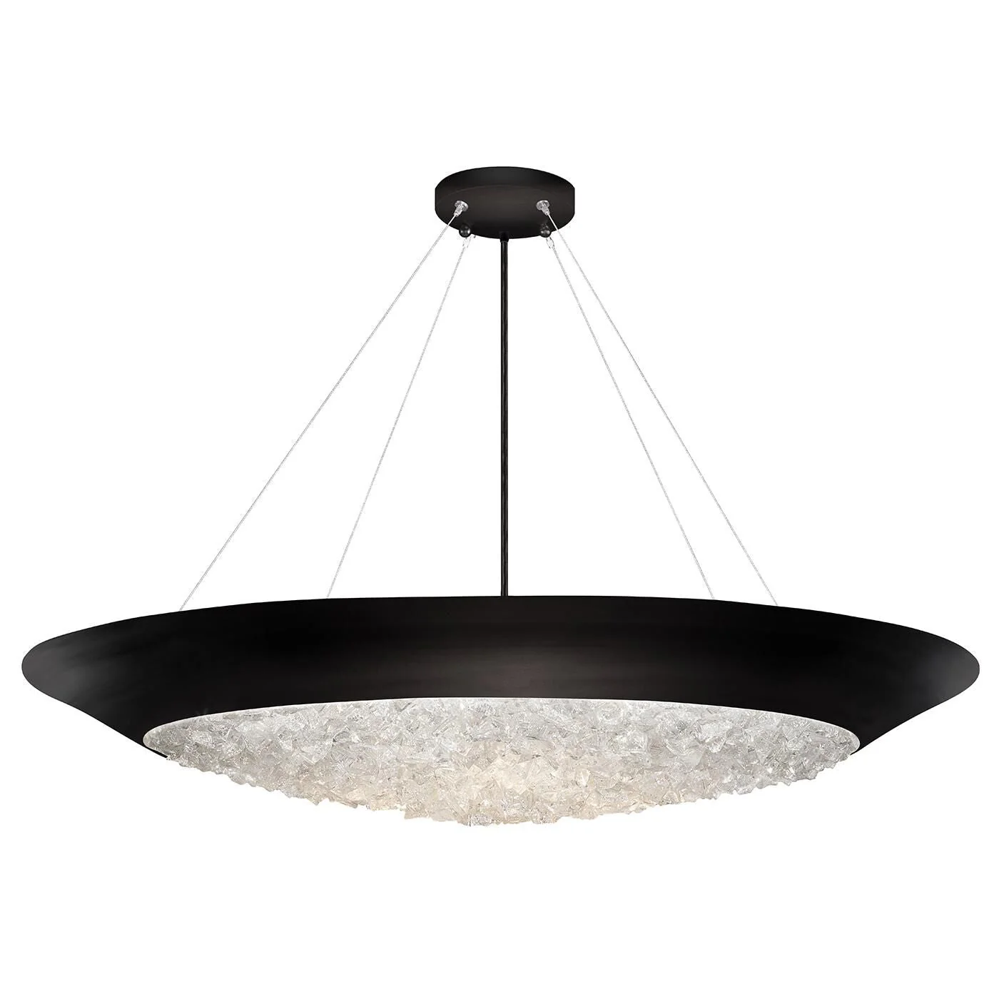 Fine Art Lamps Arctic Halo 32 Inch 3 Light Chandelier Cp109724 - Image 1