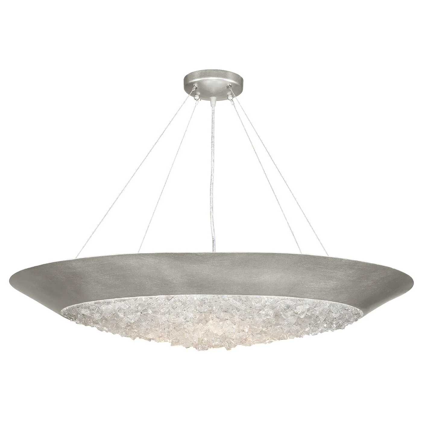 Fine Art Lamps Arctic Halo 32 Inch 3 Light Chandelier Cp109722 - Image 2