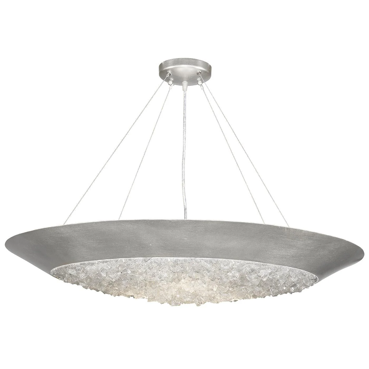 Fine Art Lamps Arctic Halo 32 Inch 3 Light Chandelier Cp109722 - Image 1