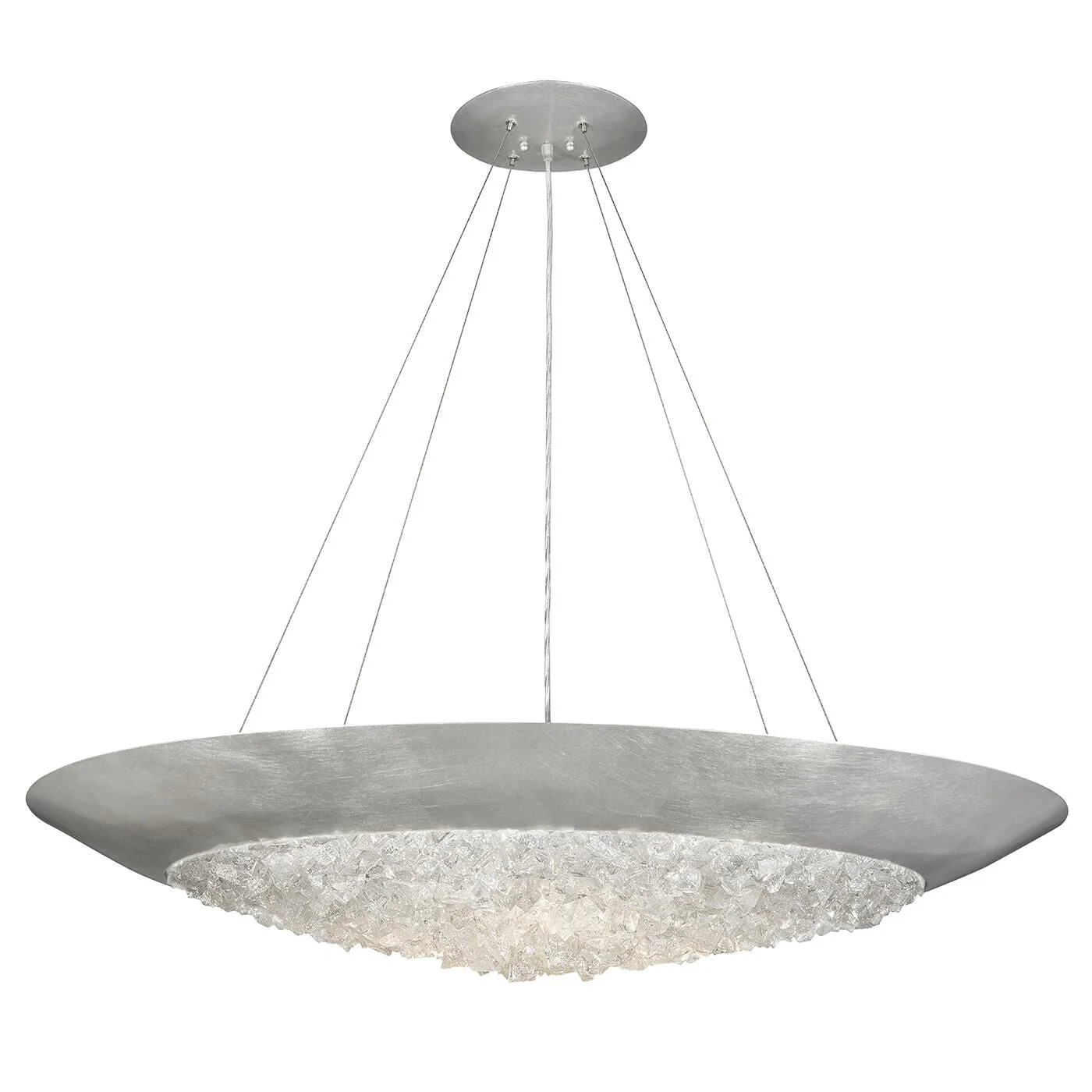 Fine Art Lamps Arctic Halo 44 Inch Large Pendant Cp109729 - Image 1
