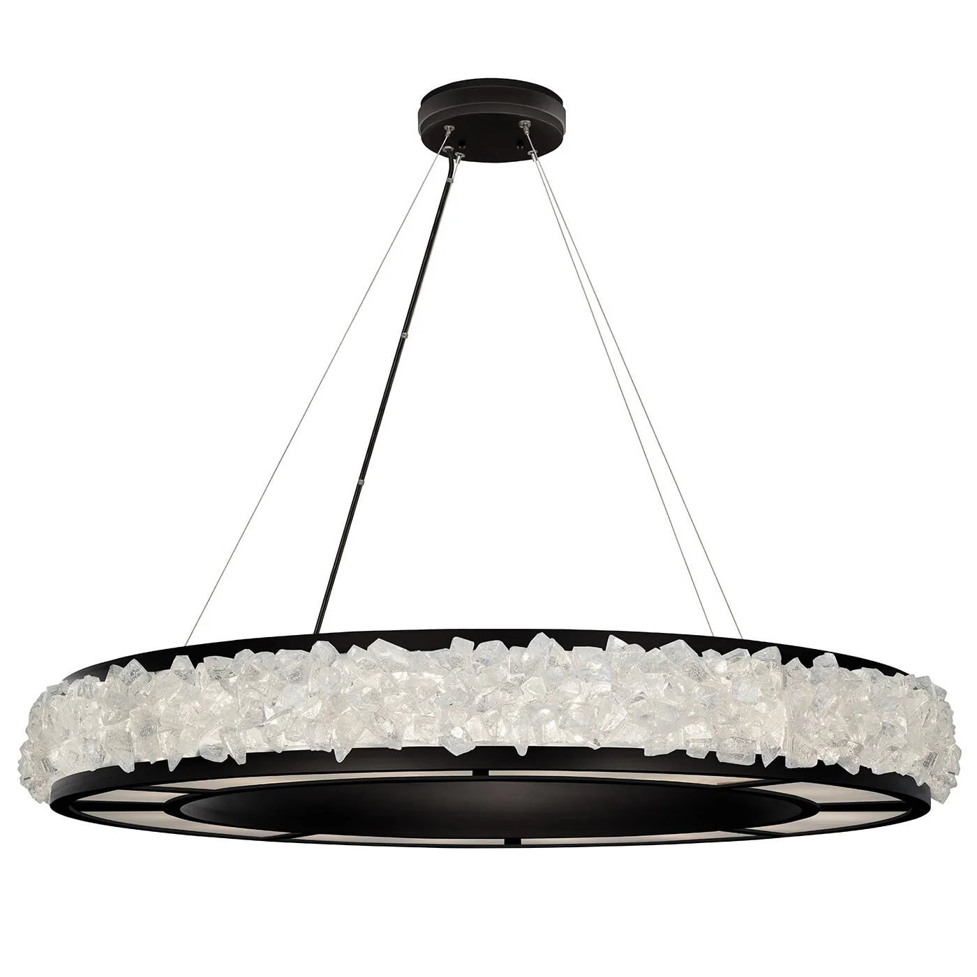 Fine Art Lamps Arctic Halo 38 Inch Large Pendant Cp109790 - Image 2