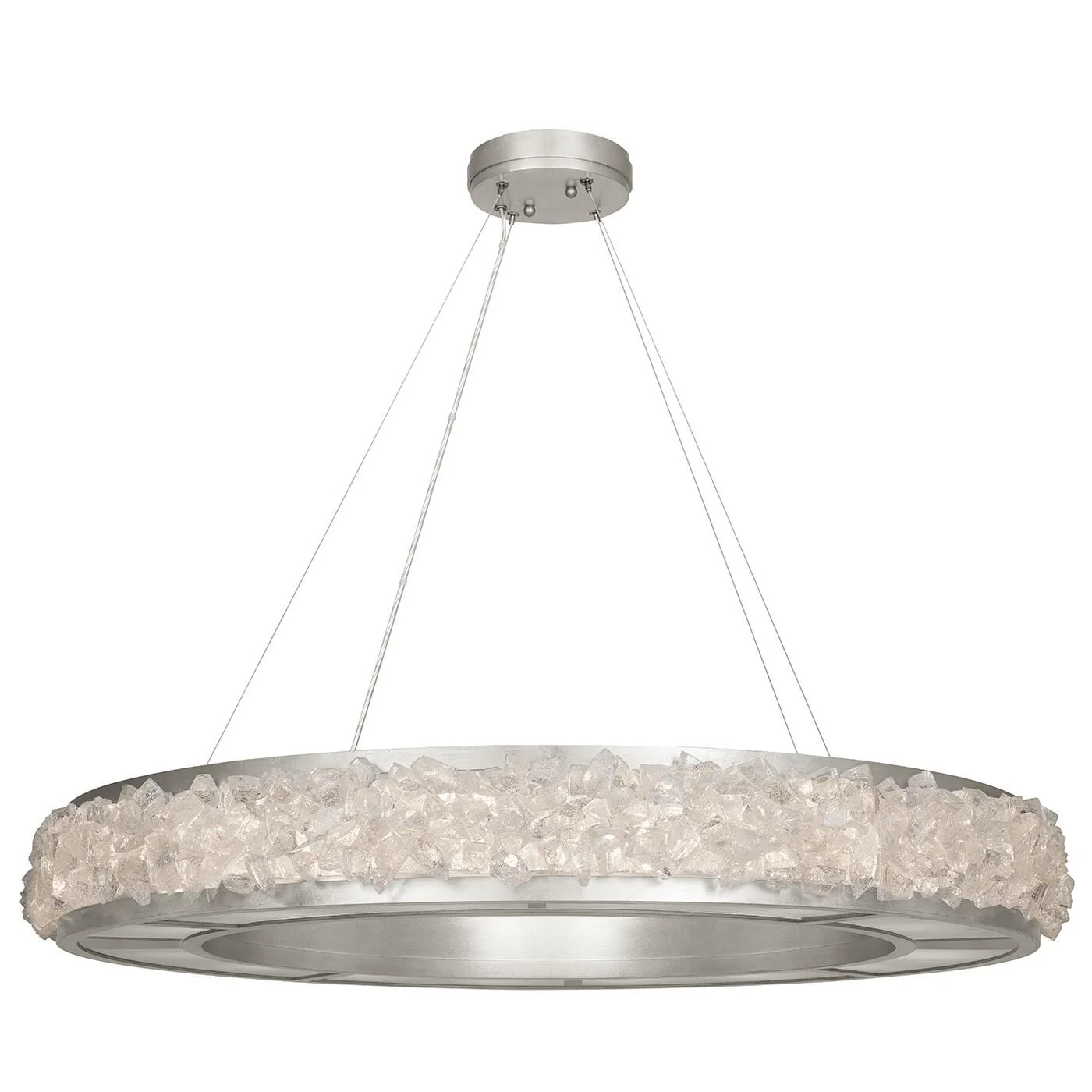 Fine Art Lamps Arctic Halo 38 Inch Large Pendant Cp109788 - Image 2