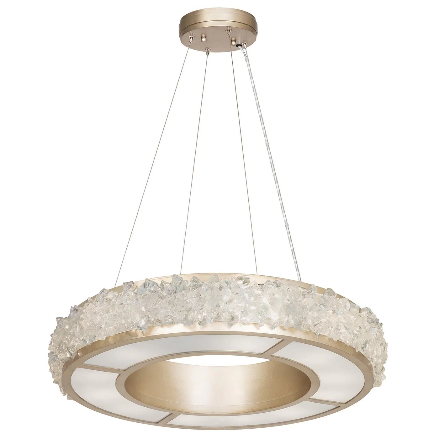 Fine Art Lamps Arctic Halo 30 Inch 12 Light Chandelier Cp109803 - Image 3