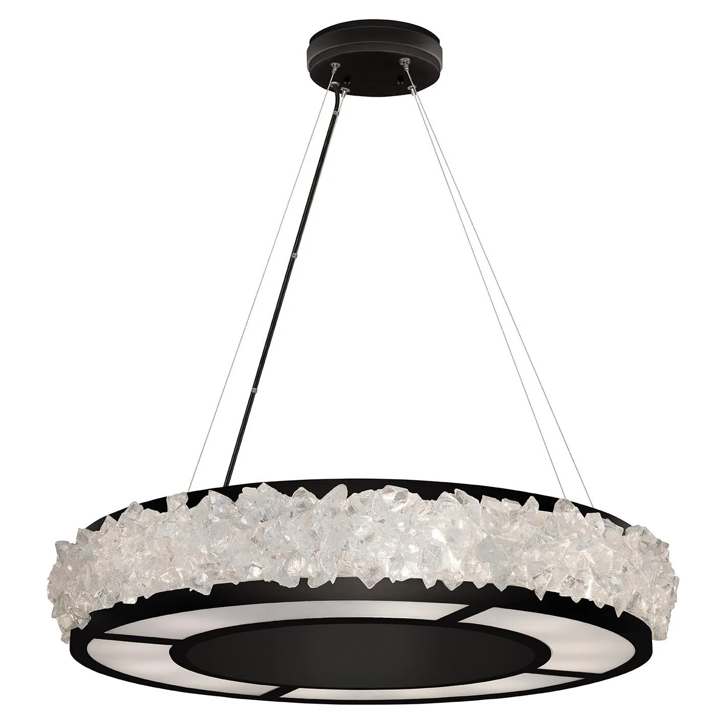 Fine Art Lamps Arctic Halo 30 Inch 12 Light Chandelier Cp109804 - Image 2