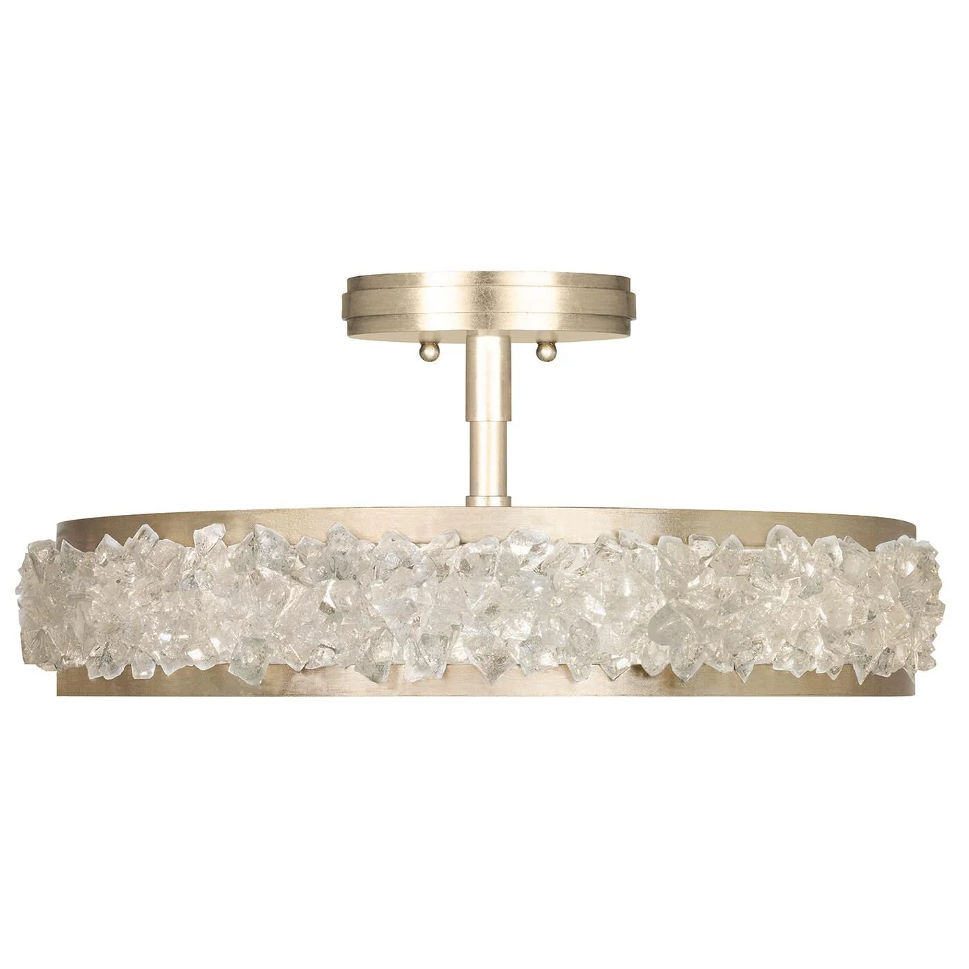 Fine Art Lamps Arctic Halo 23 Inch 3 Light Semi Flush Mount Cp109916 - Image 3