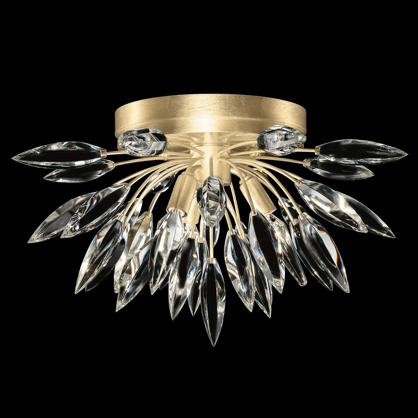 Fine Art Lamps Lily Buds 18 Inch 3 Light Flush Mount Cp110061 - Image 1