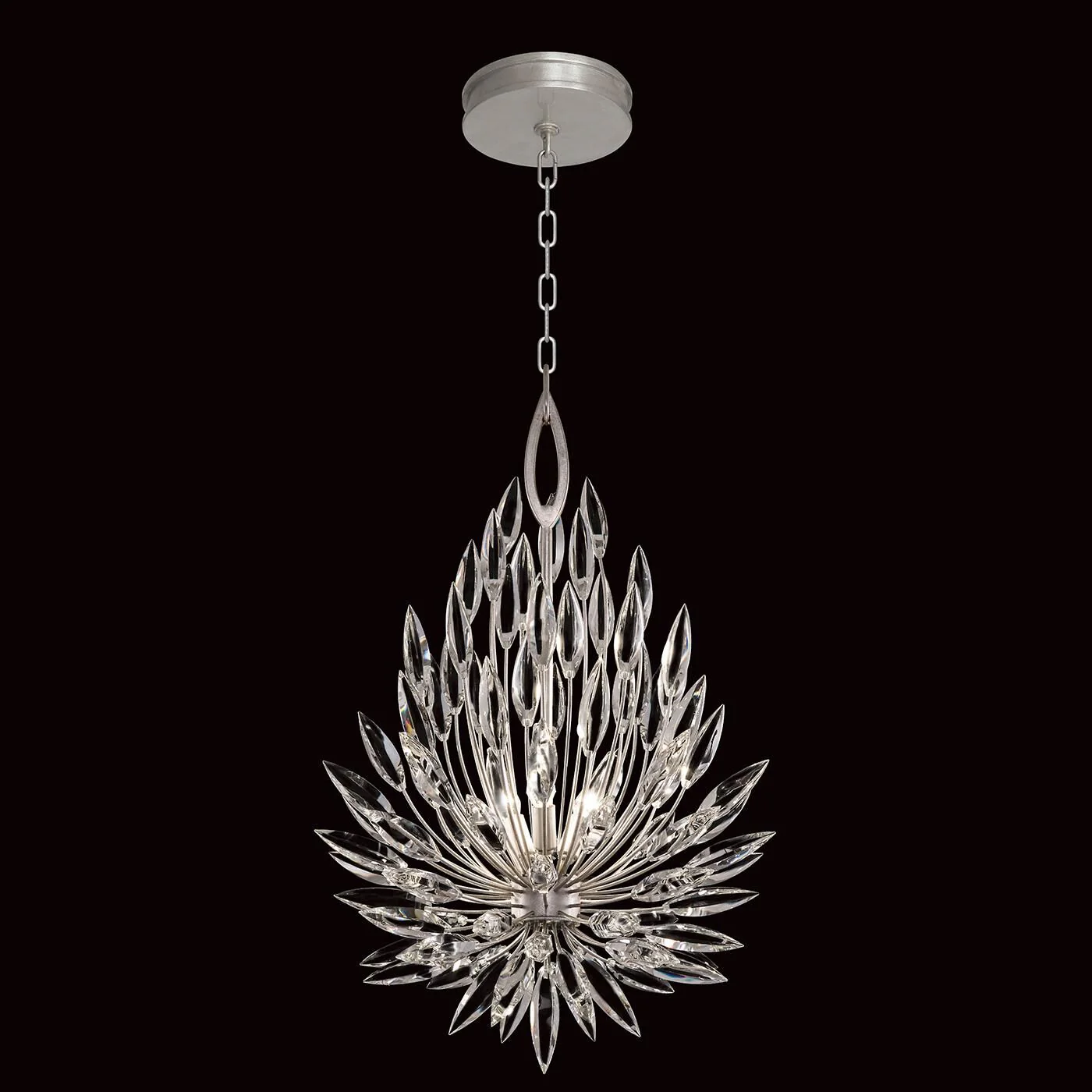 Fine Art Lamps Lily Buds 19 Inch 3 Light Mini Chandelier Cp110073 - Image 2