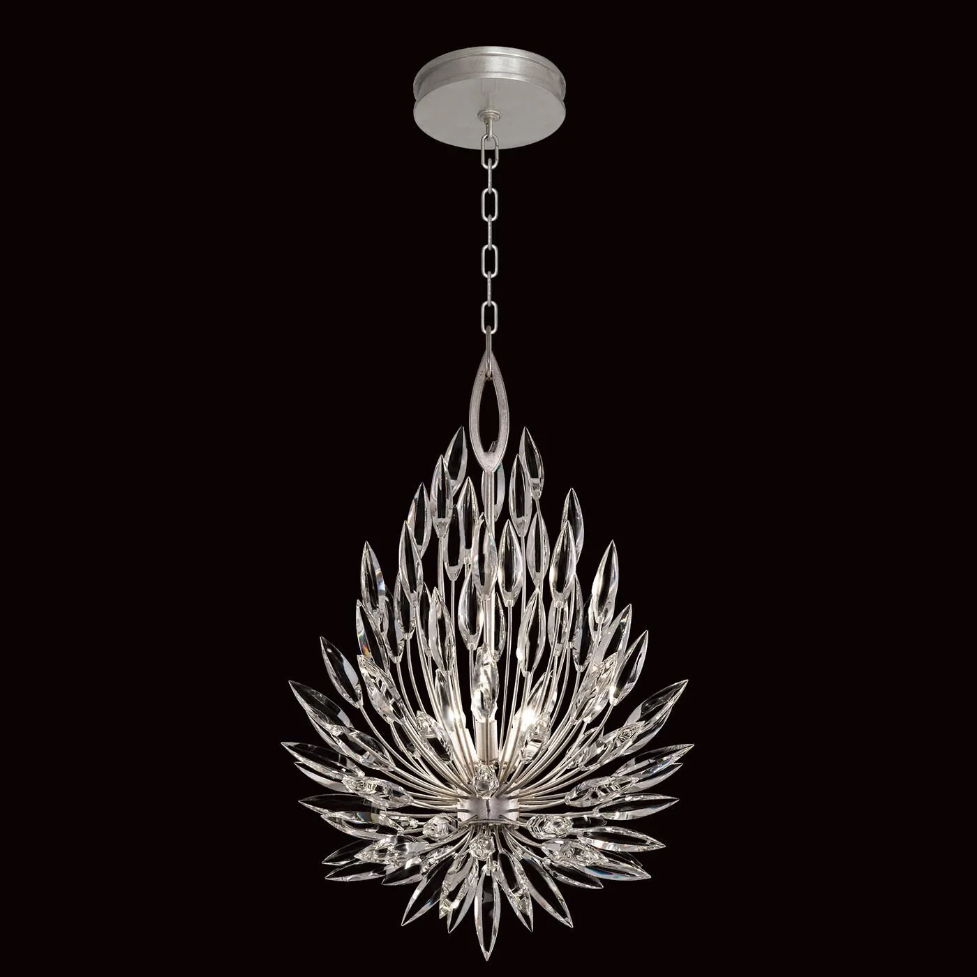 Fine Art Lamps Lily Buds 19 Inch 3 Light Mini Chandelier Cp110073 - Image 1