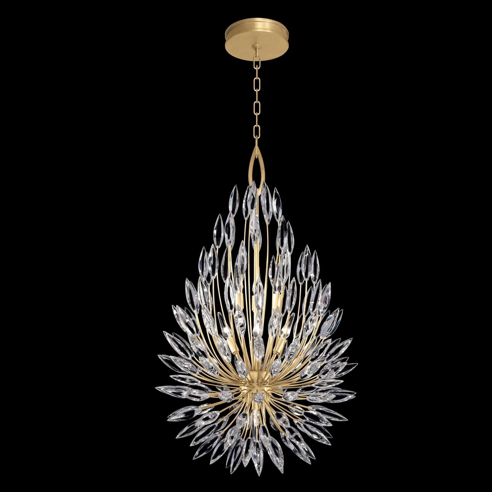 Fine Art Lamps Lily Buds 24 Inch Large Pendant Cp110359 - Image 2