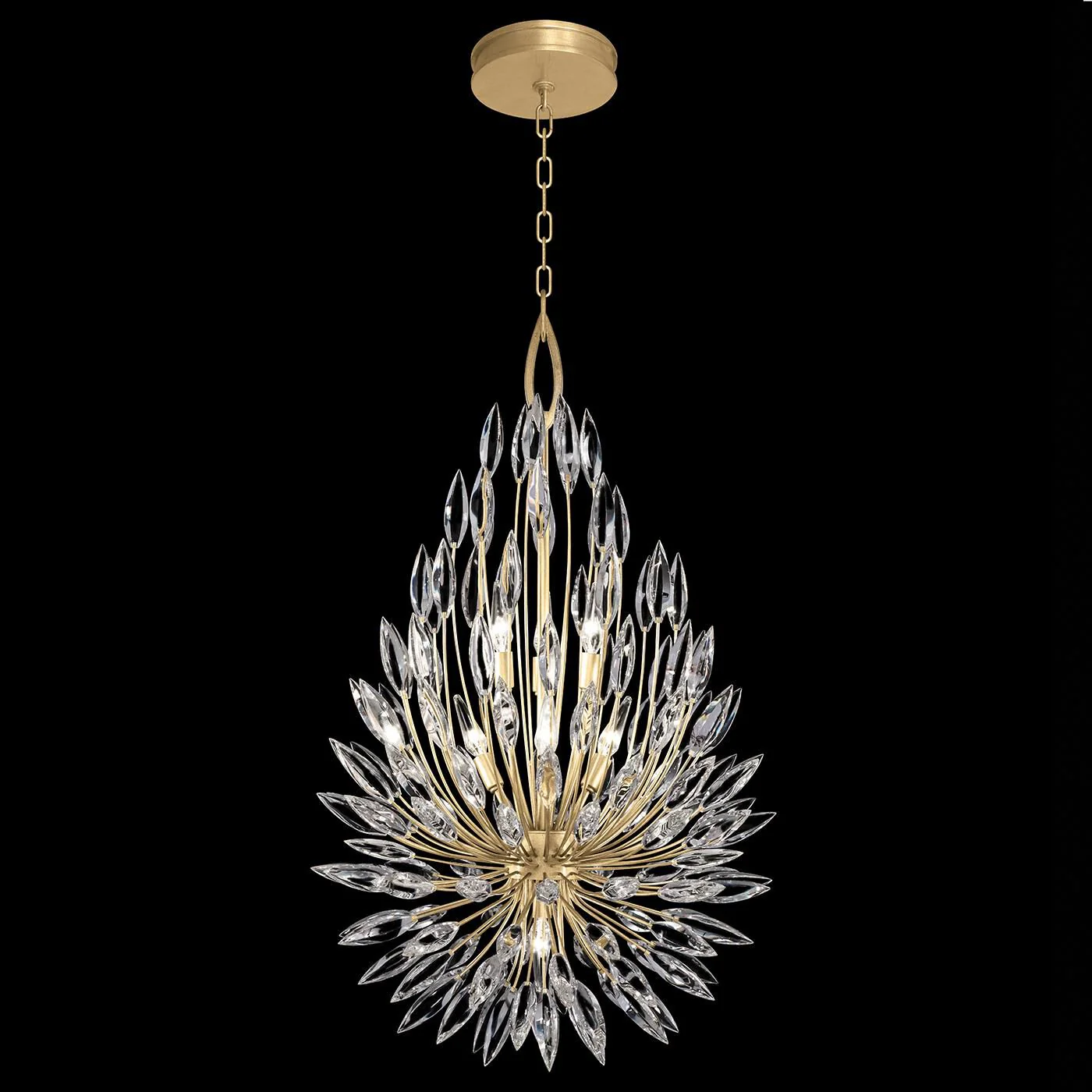 Fine Art Lamps Lily Buds 24 Inch Large Pendant Cp110359 - Image 1