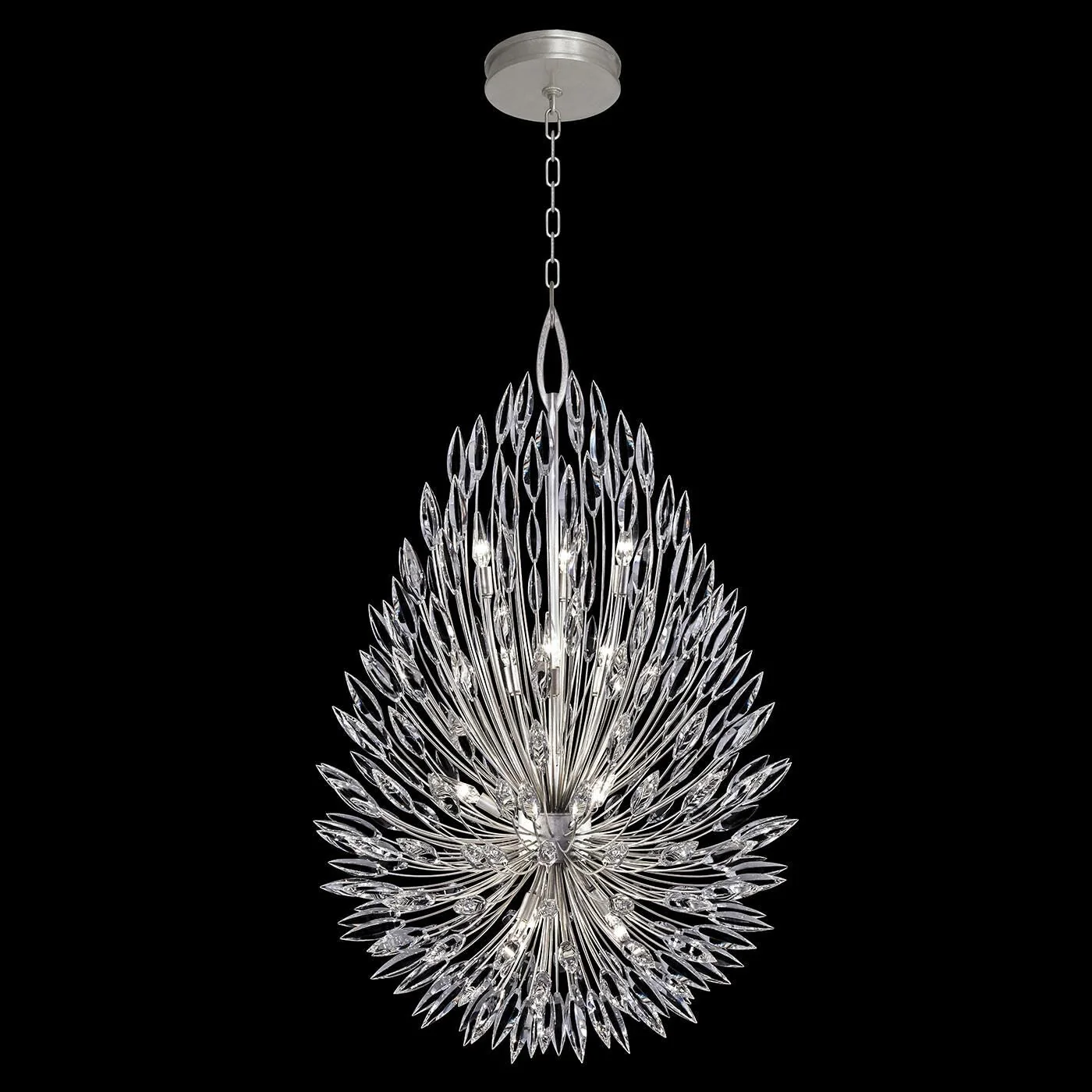 Fine Art Lamps Lily Buds 33 Inch Large Pendant Cp110366 - Image 2