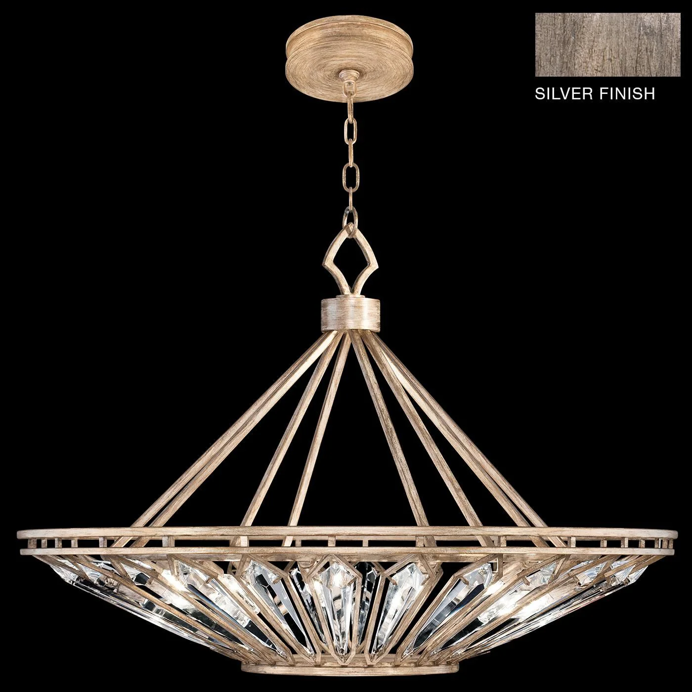 Fine Art Lamps Westminster 38 Inch Large Pendant Cp110489 - Image 1