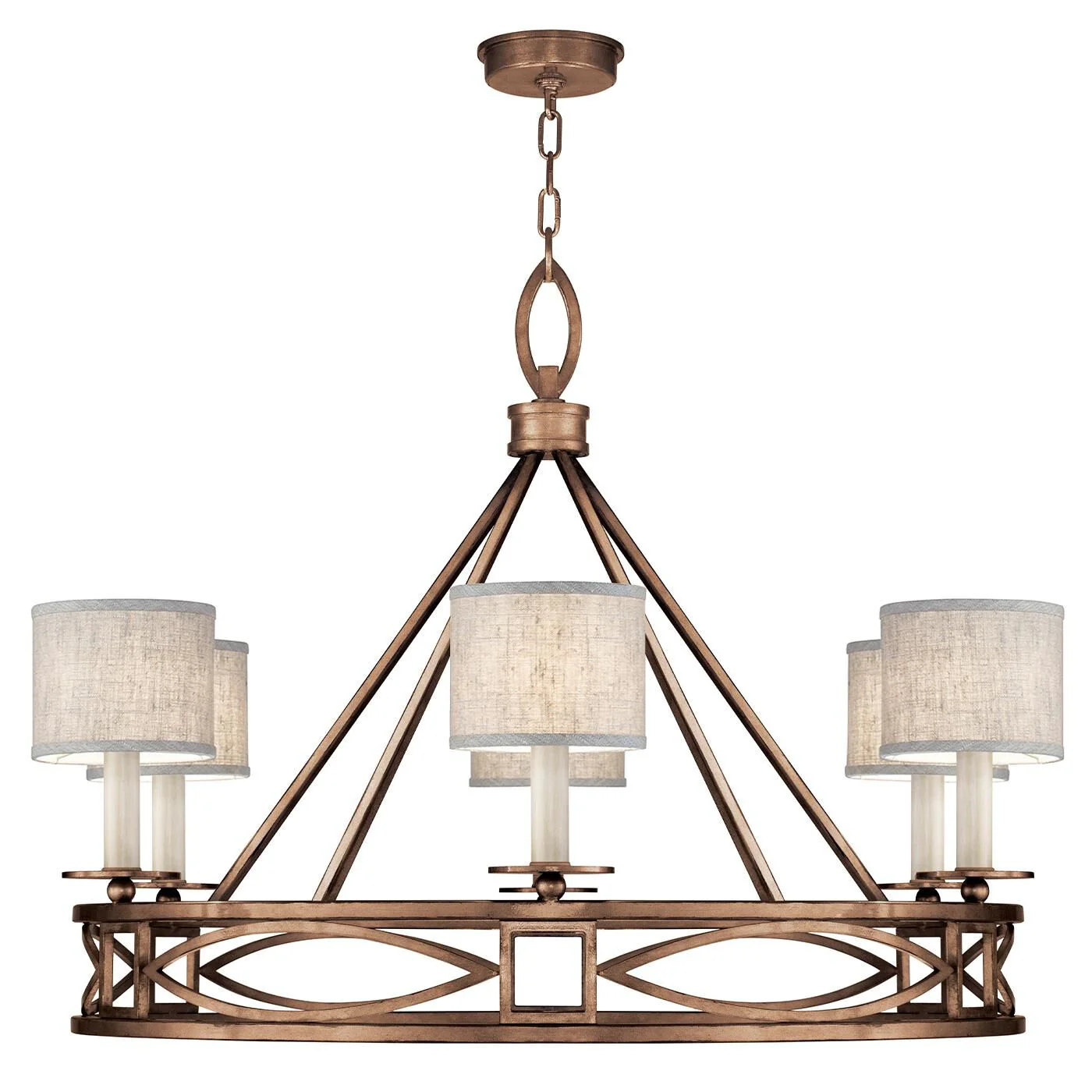 Fine Art Lamps Cienfuegos 39 Inch 6 Light Chandelier Cp110607 - Image 2