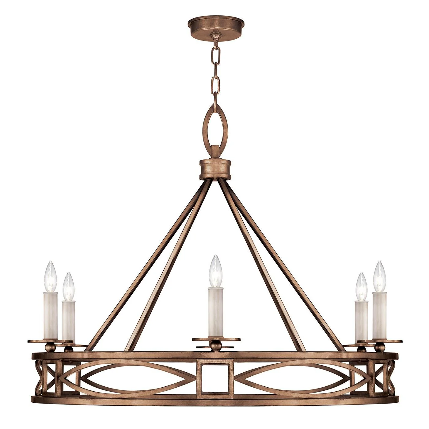 Fine Art Lamps Cienfuegos 37 Inch 6 Light Chandelier Cp110606 - Image 2