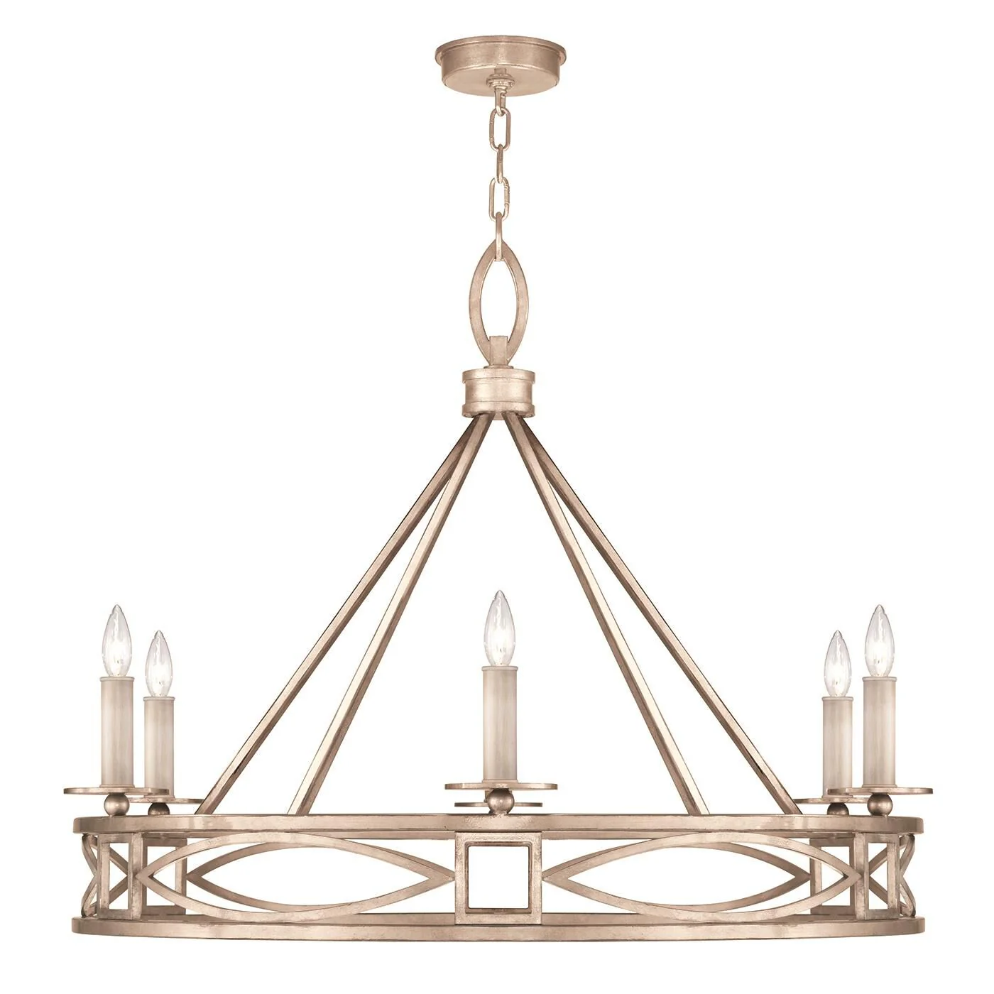 Fine Art Lamps Cienfuegos 37 Inch 6 Light Chandelier Cp110608 - Image 2