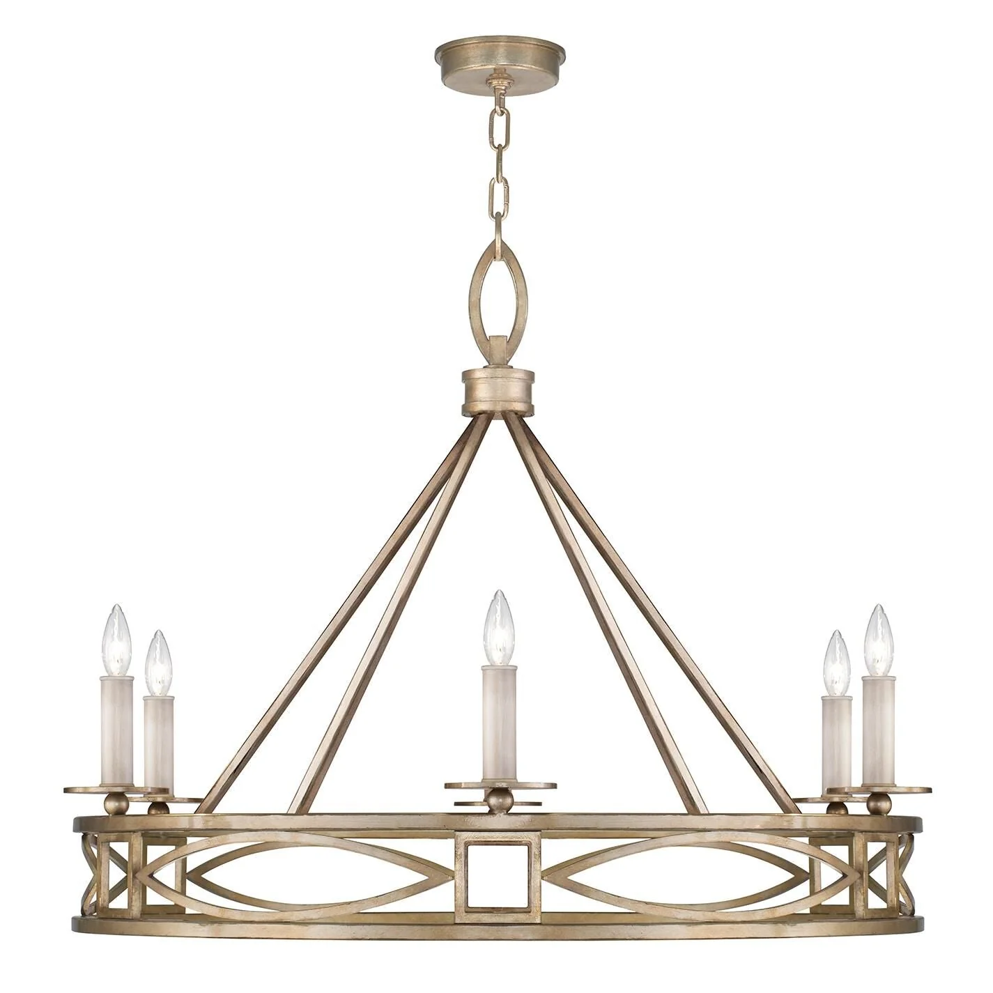 Fine Art Lamps Cienfuegos 37 Inch 6 Light Chandelier Cp110610 - Image 2