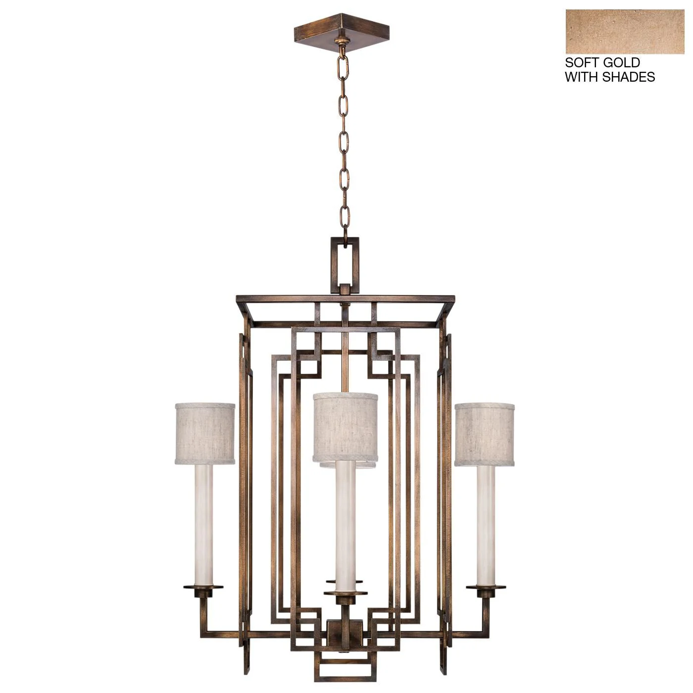 Fine Art Lamps Cienfuegos 24 Inch 4 Light Chandelier Cp110777 - Image 2