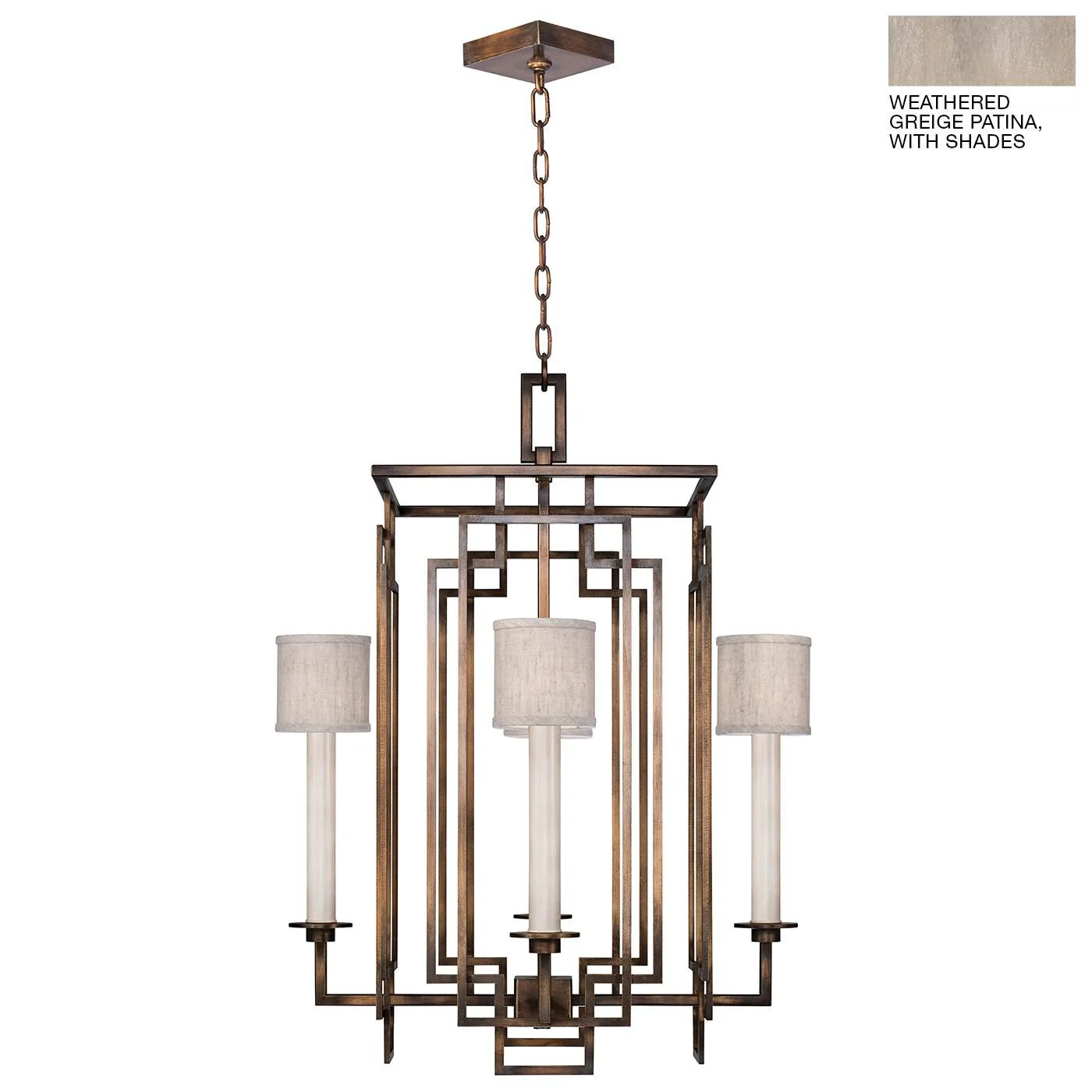 Fine Art Lamps Cienfuegos 24 Inch 4 Light Chandelier Cp110775 - Image 1