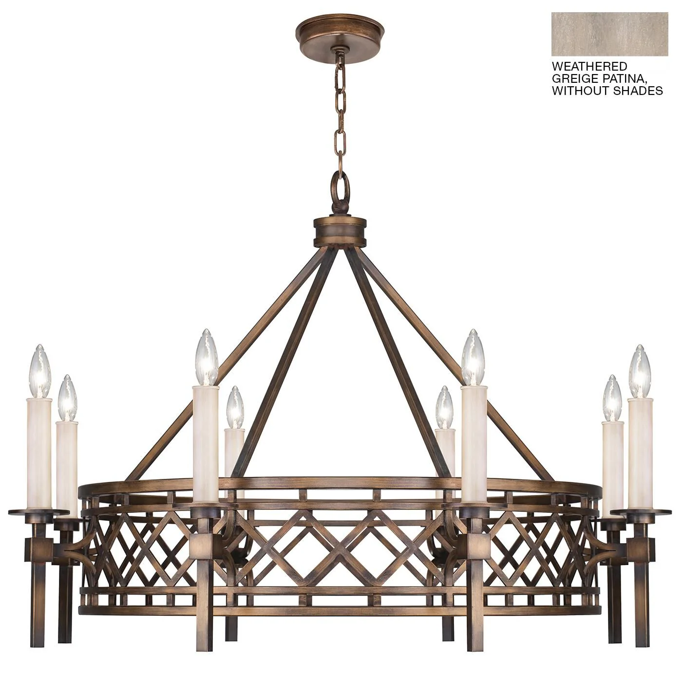 Fine Art Lamps Cienfuegos 24 Inch 4 Light Chandelier Cp110773 - Image 1