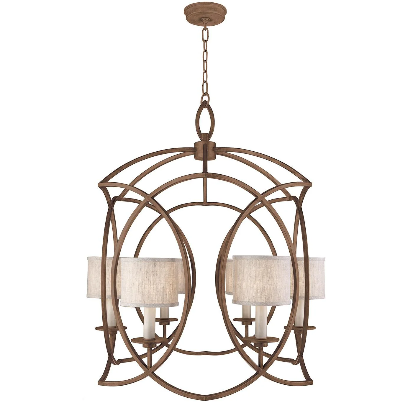 Fine Art Lamps Cienfuegos 30 Inch 6 Light Chandelier Cp110841 - Image 2