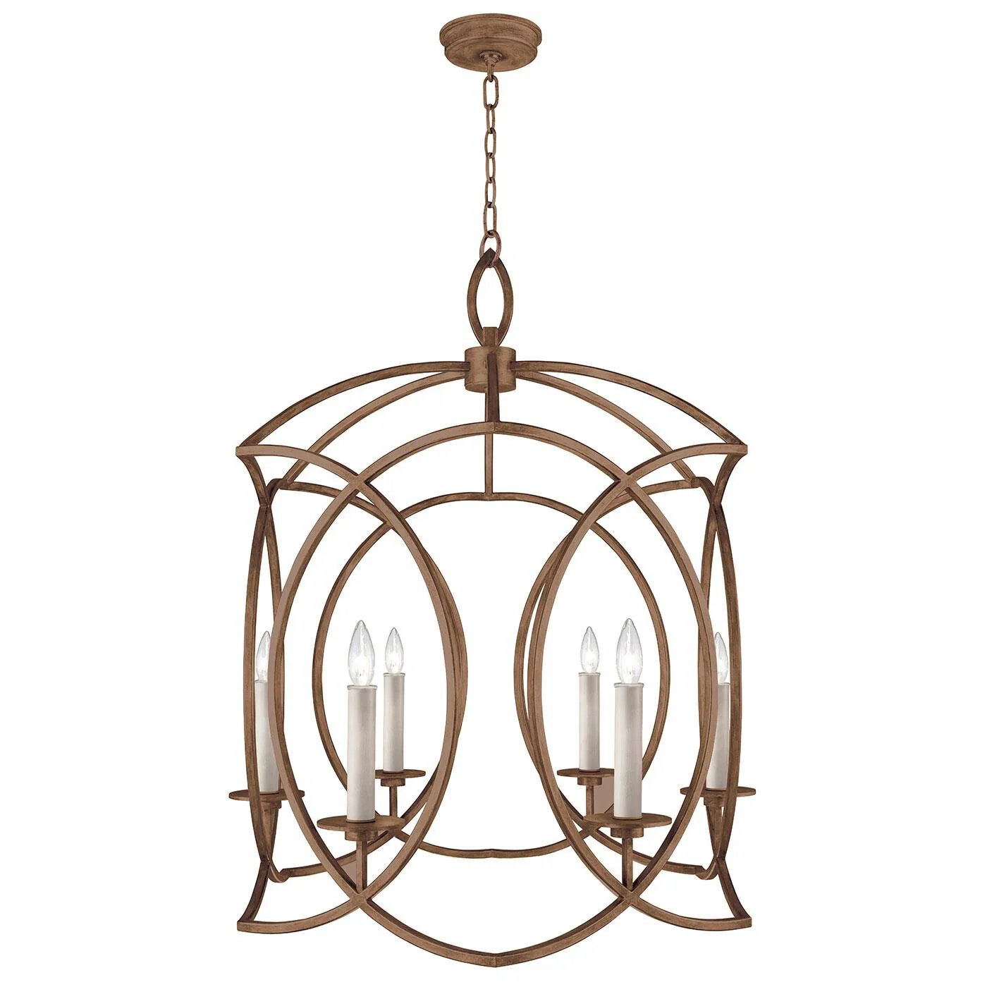 Fine Art Lamps Cienfuegos 28 Inch 6 Light Chandelier Cp110840 - Image 2