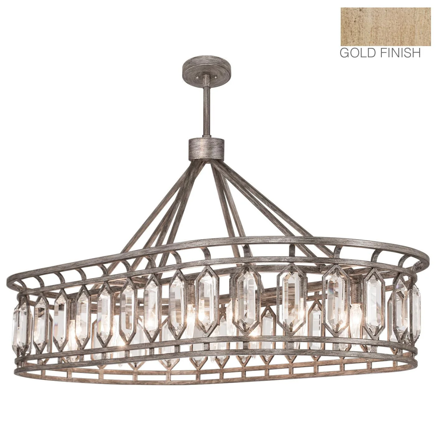 Fine Art Lamps Westminster 52 Inch Large Pendant Cp110850 - Image 3