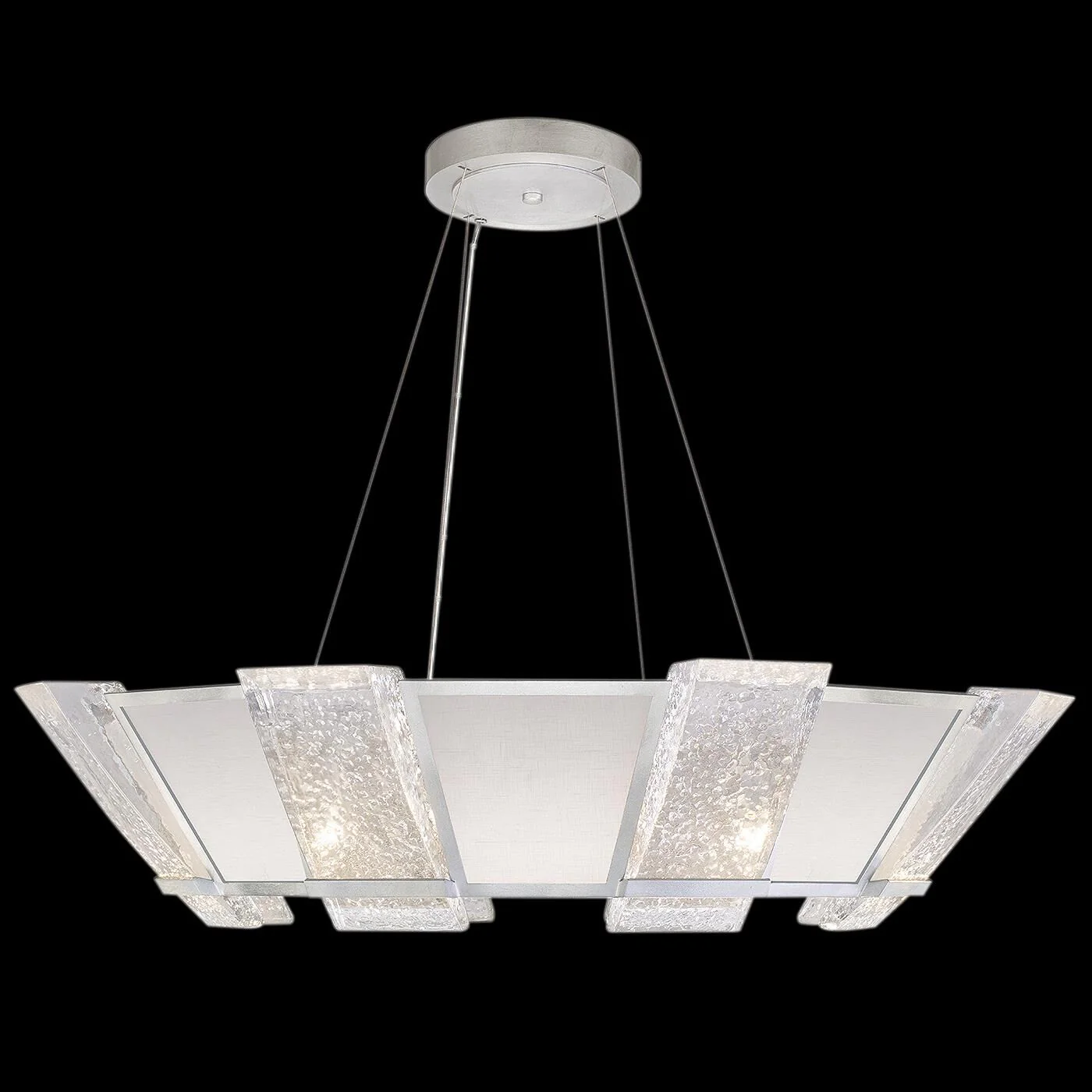 Fine Art Lamps Crownstone 38 Inch Large Pendant Cp111102 - Image 2